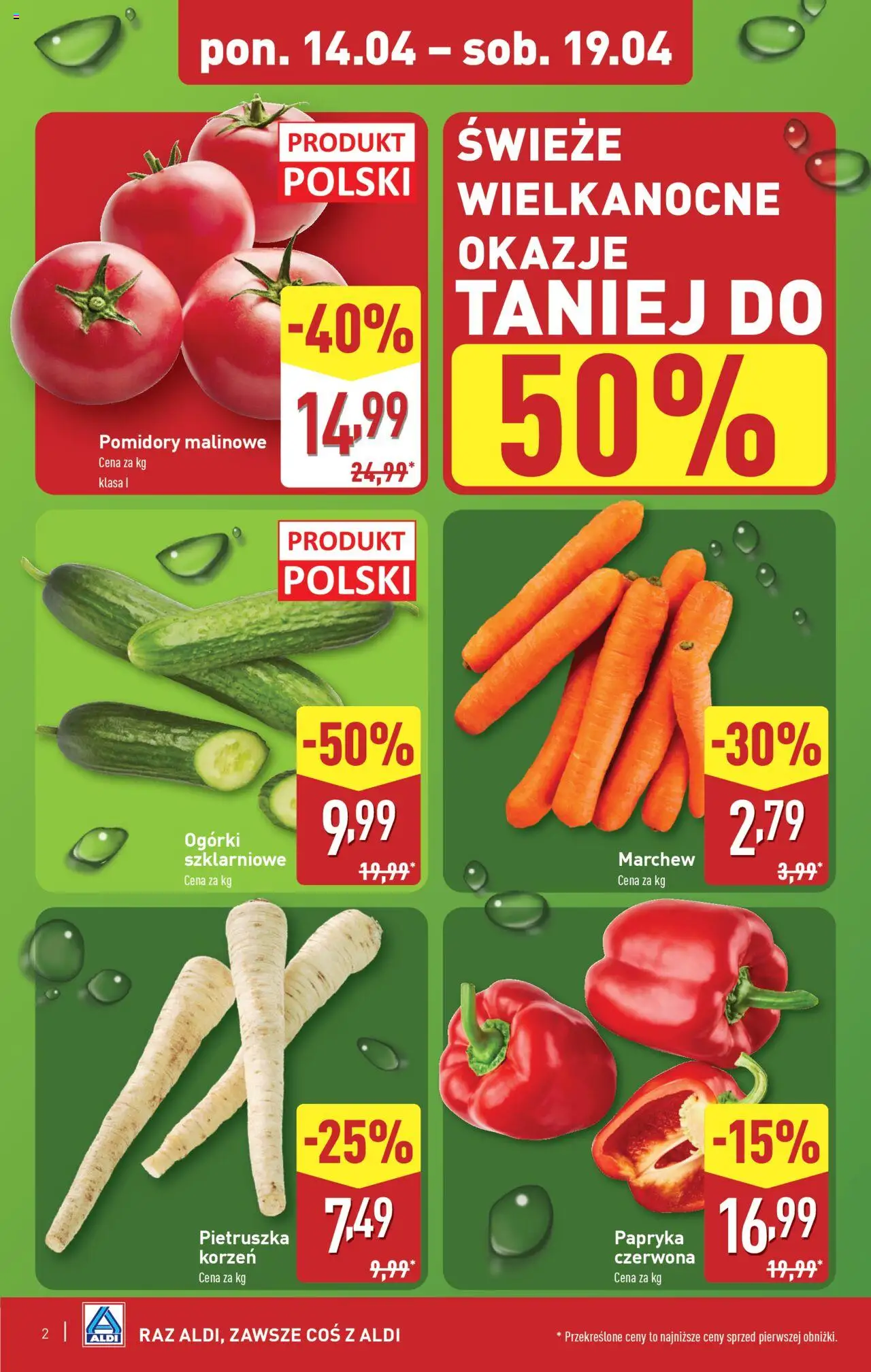 Aldi Farmer Gazetka ważna od 14.04.2025 do  19.04.2025 strona 2