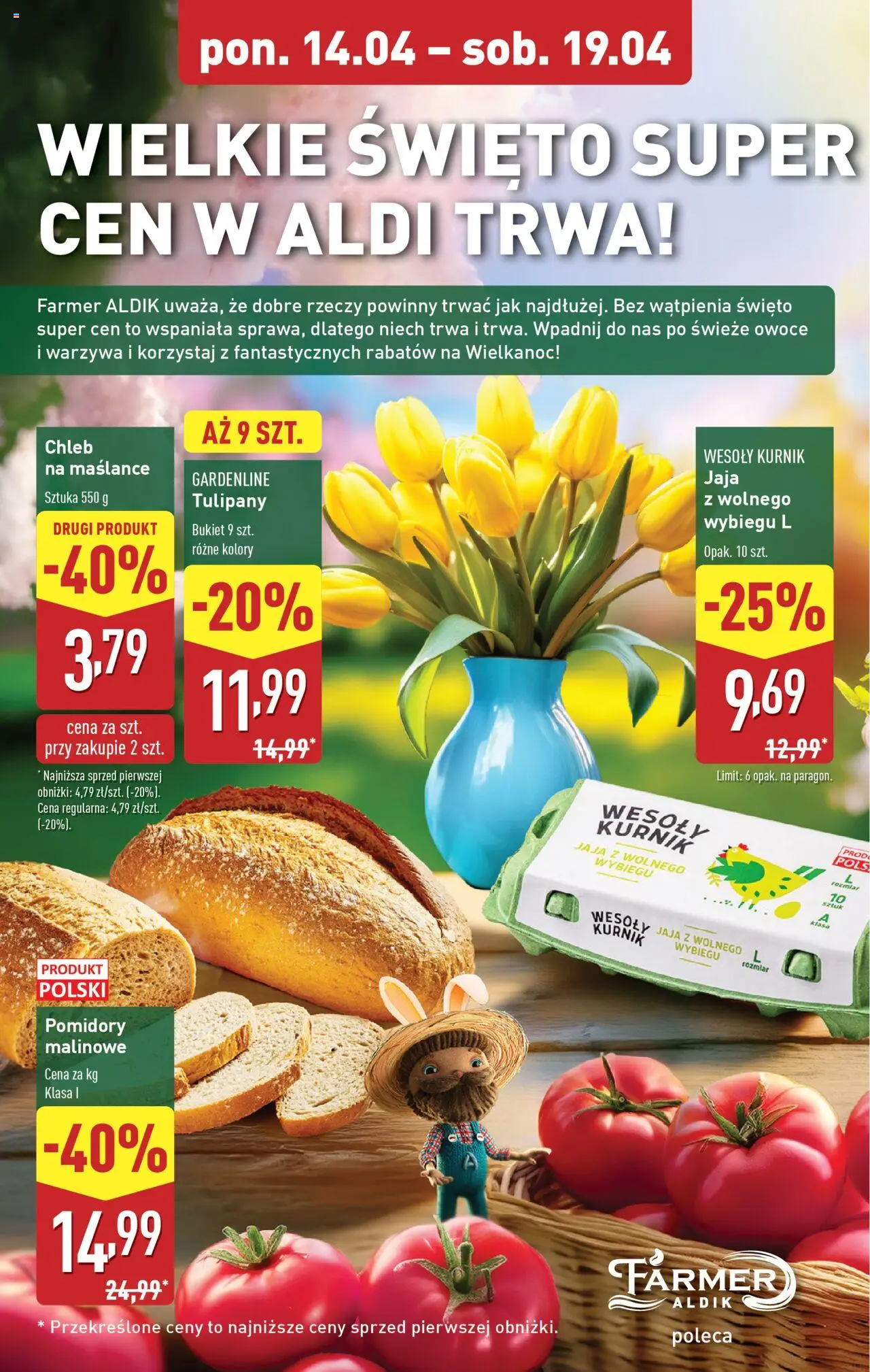 Aldi Farmer Gazetka ważna od 14.04.2025 do  19.04.2025 strona 4