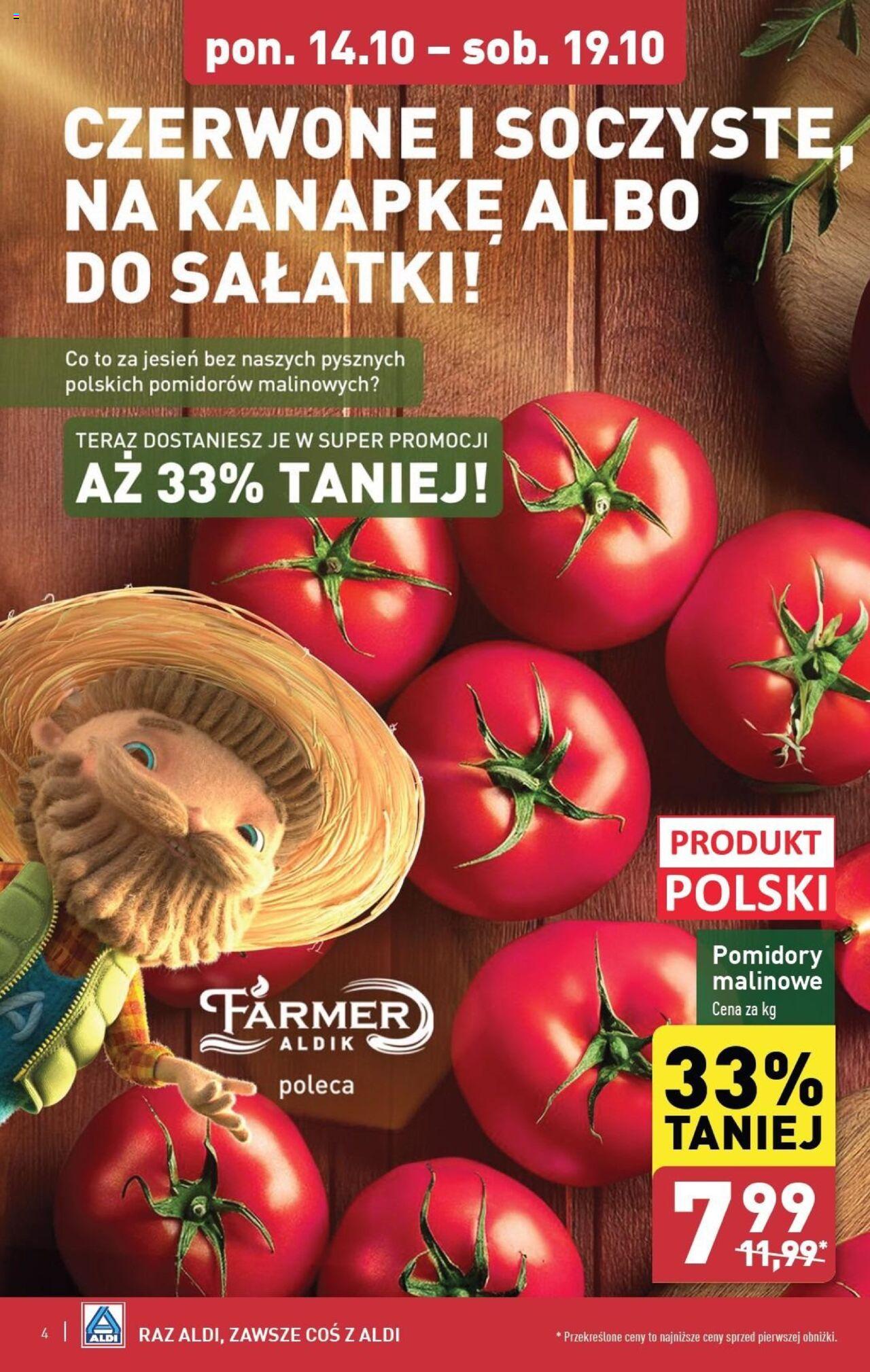 Aldi Farmer Gazetka ważna od 14.10.2024 do 19.10.2024 strona 4