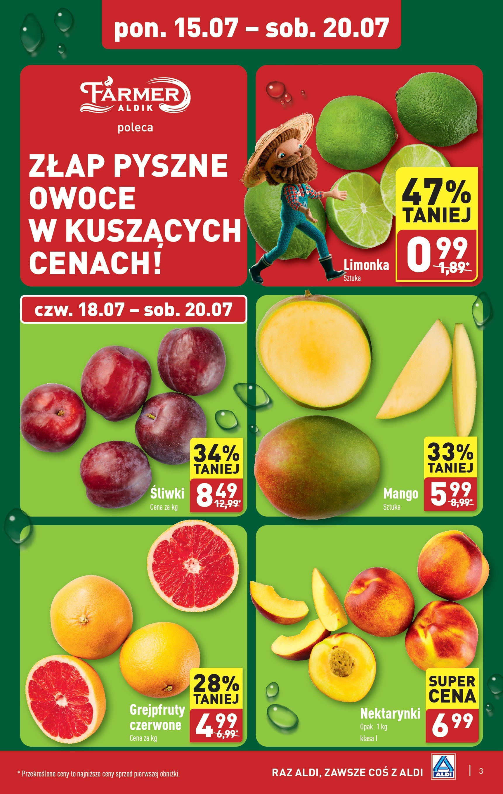 Aldi Farmer Gazetka ważna od 15.07.2024 do 20.07.2024 strona 3