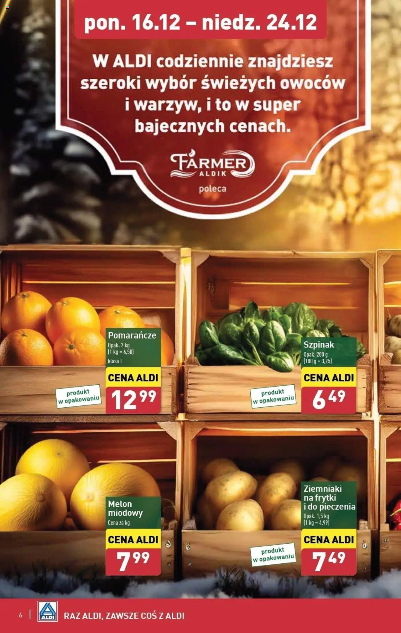 Aldi Farmer gazetka ważna od 16.12.2024 do 24.12.2024 strona 6