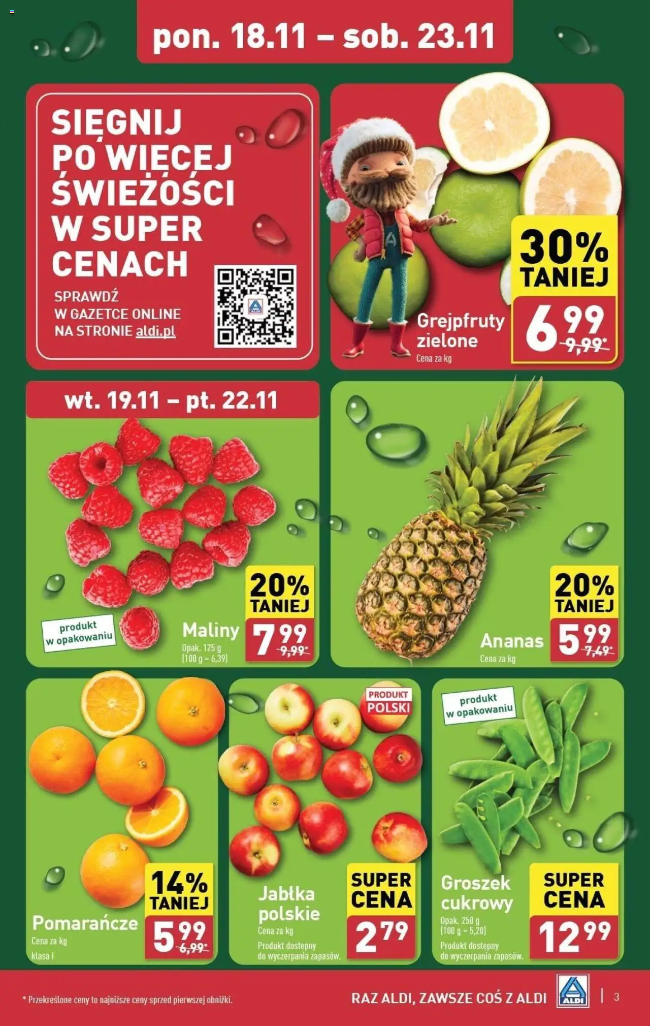Aldi Farmer Gazetka ważna od 18.11.2024 do 23.11.2024 strona 3