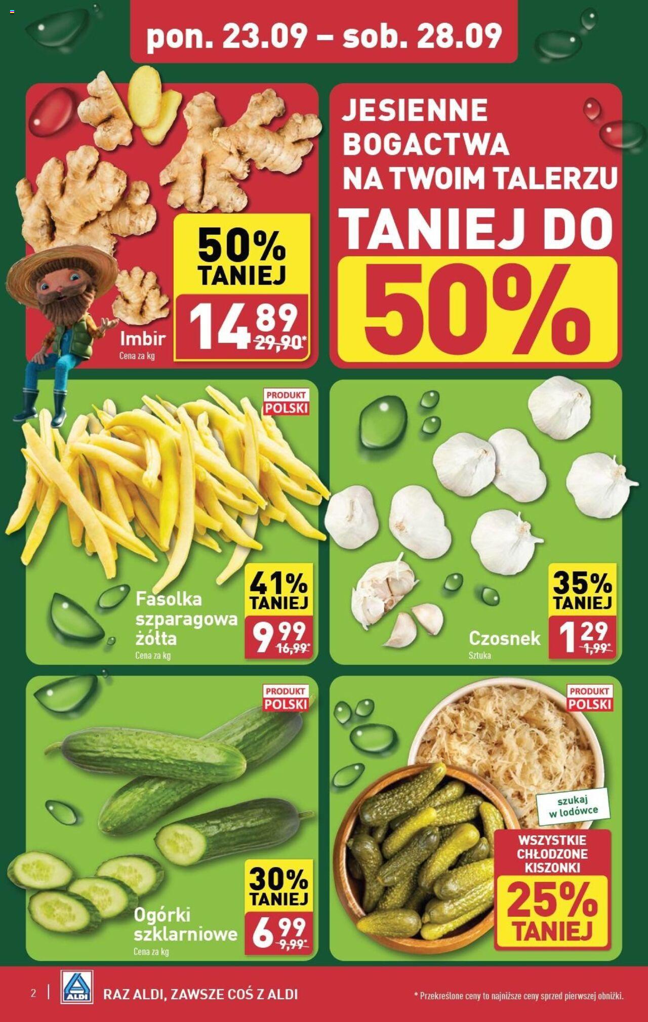 Aldi Farmer Gazetka ważna od 23.09.2024 do 28.09.2024 strona 2