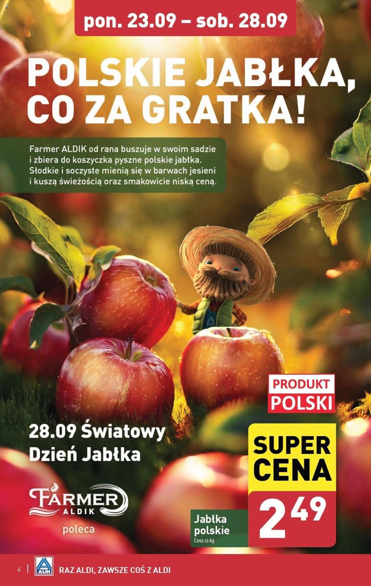 Aldi Farmer Gazetka ważna od 23.09.2024 do 28.09.2024 strona 4