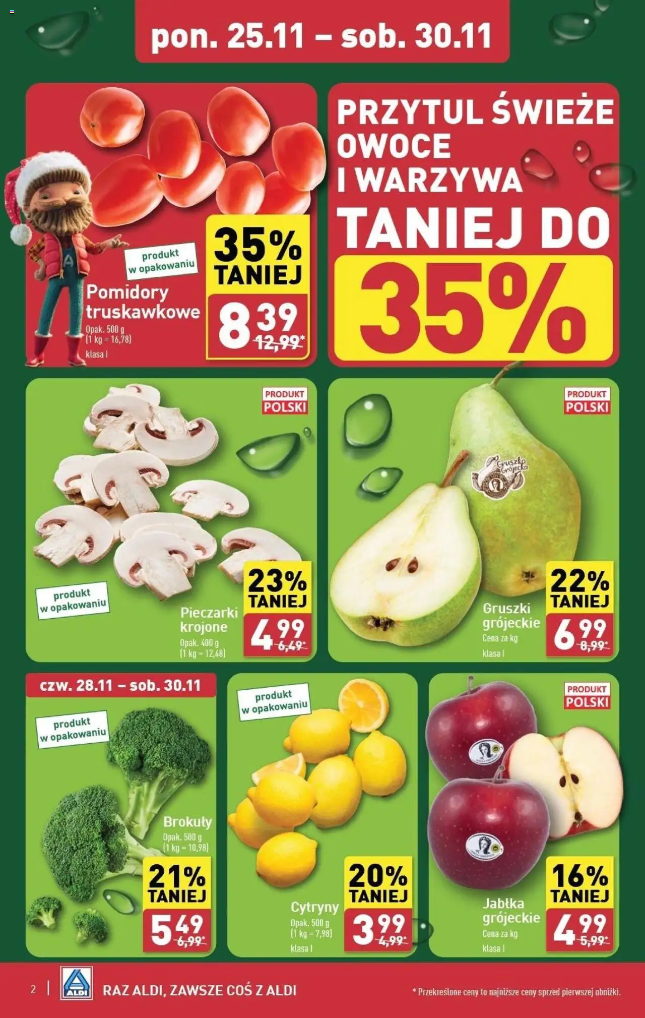 Aldi Farmer Gazetka ważna od 25.11.2024 do 30.11.2024 strona 2