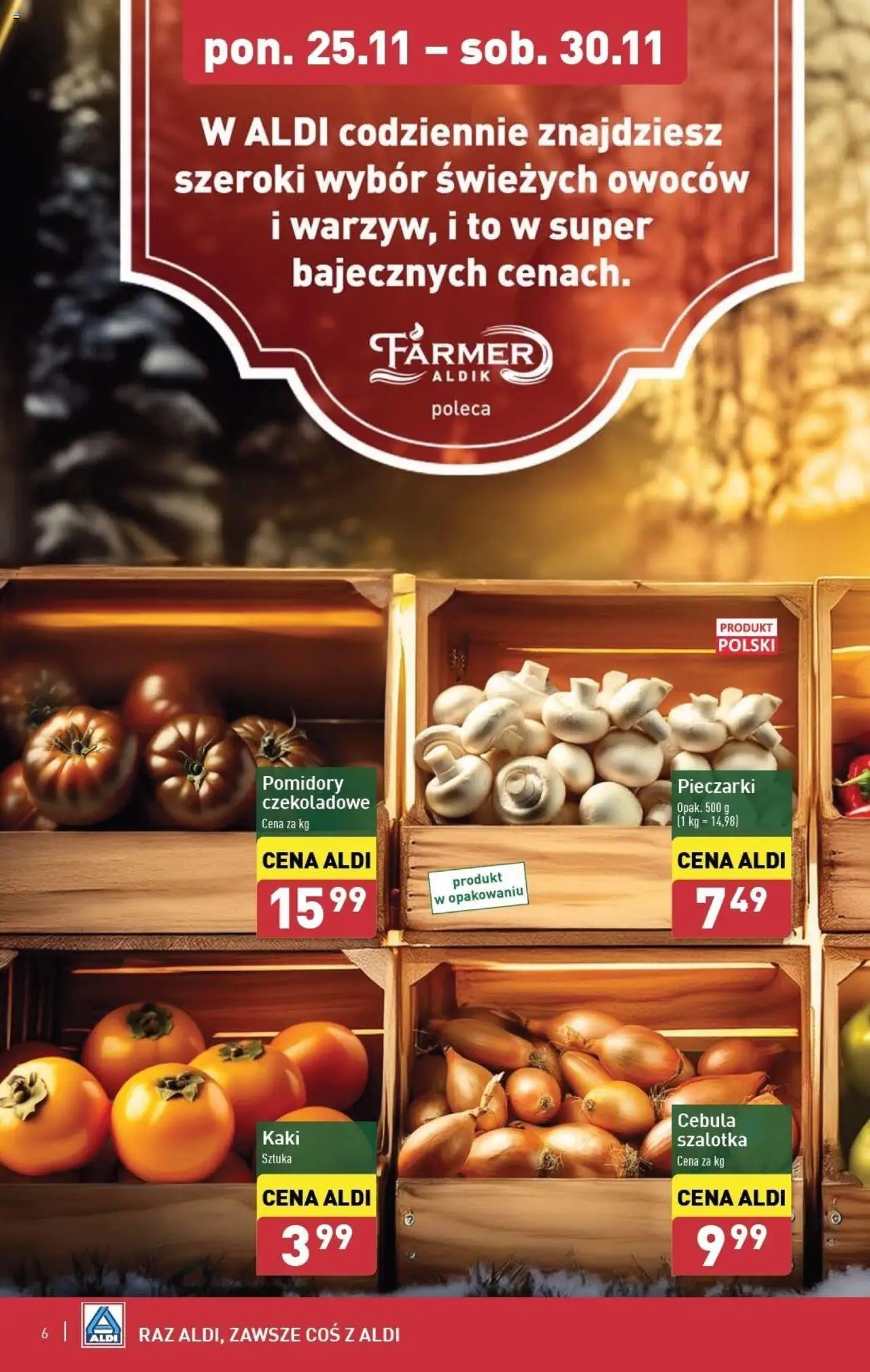 Aldi Farmer Gazetka ważna od 25.11.2024 do 30.11.2024 strona 6