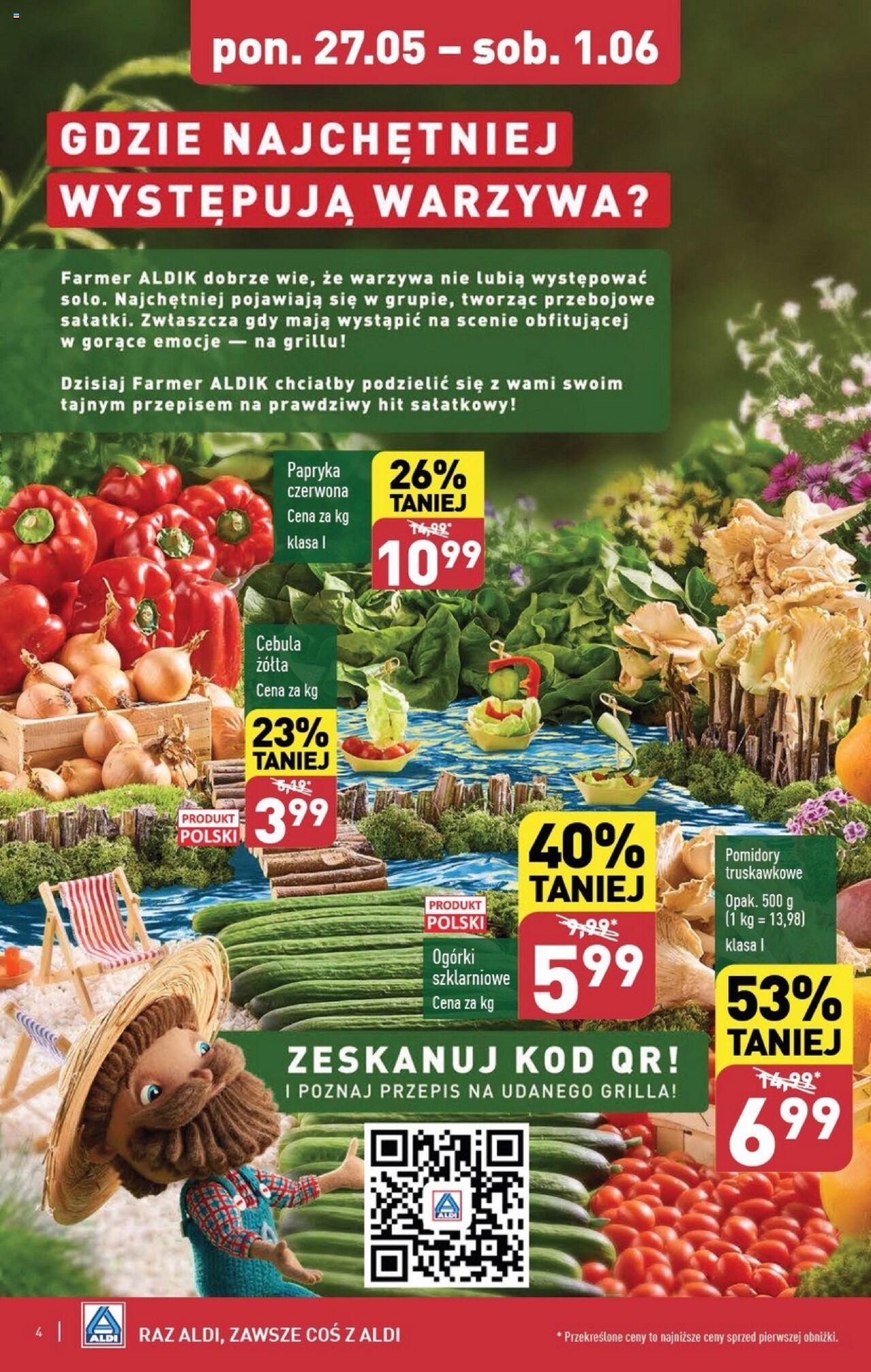 Aldi Farmer Gazetka ważna od 27.05.2024 do 01.06.2024 strona 4
