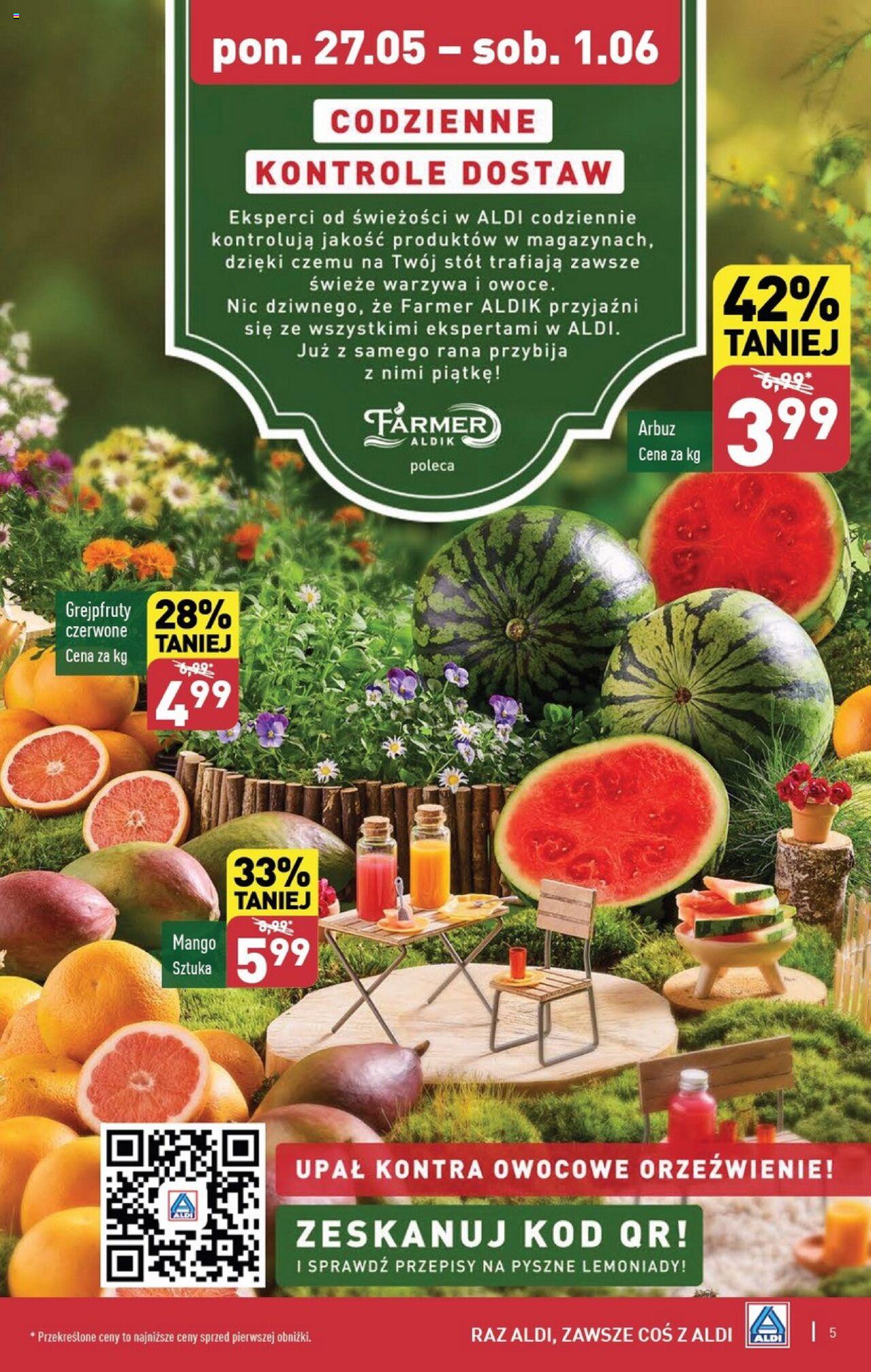 Aldi Farmer Gazetka ważna od 27.05.2024 do 01.06.2024 strona 5
