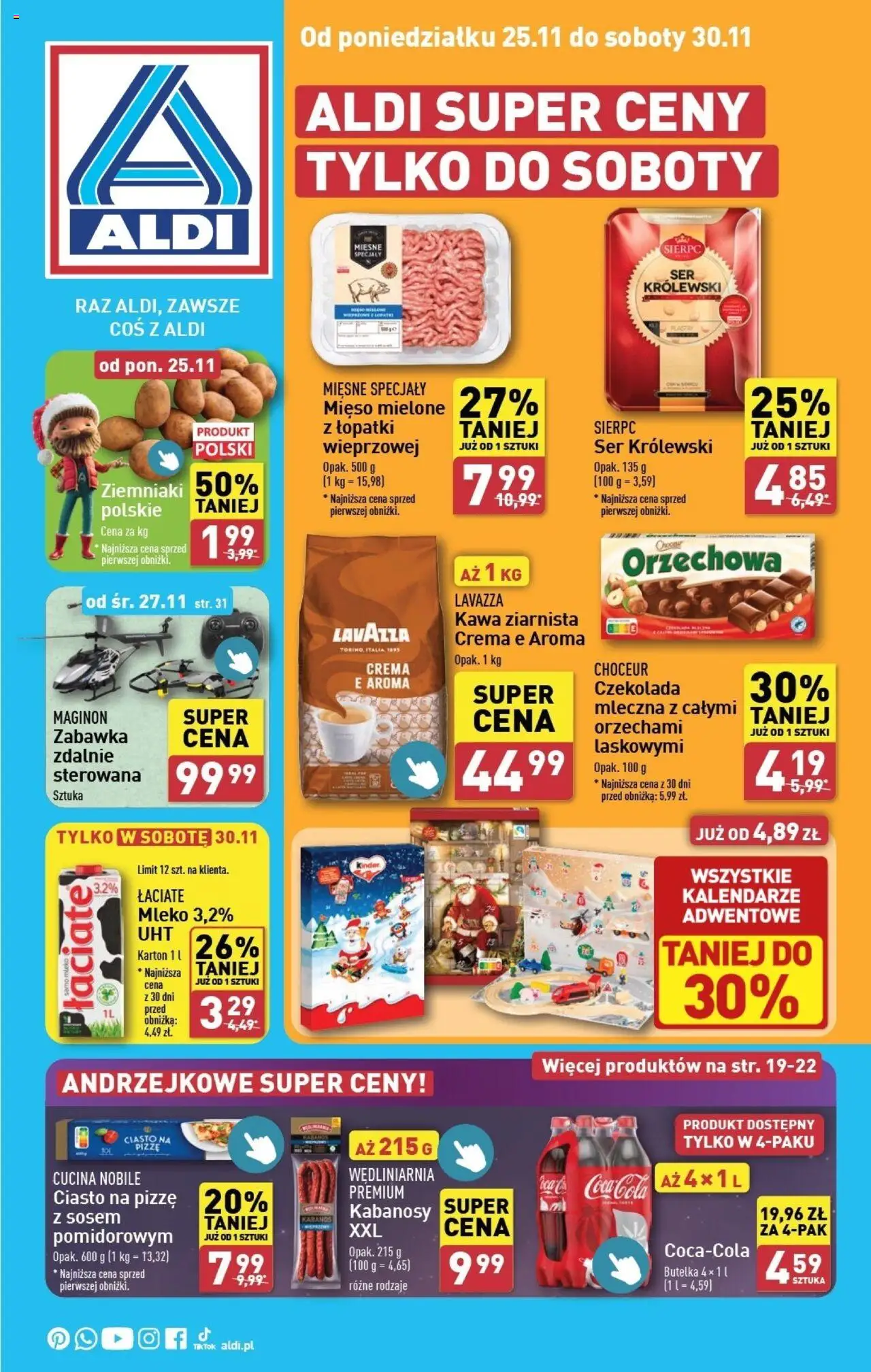 Aldi gazetka  BLACK FRIDAY  ważna od 25.11.2024 do 30.11.2024 strona 1