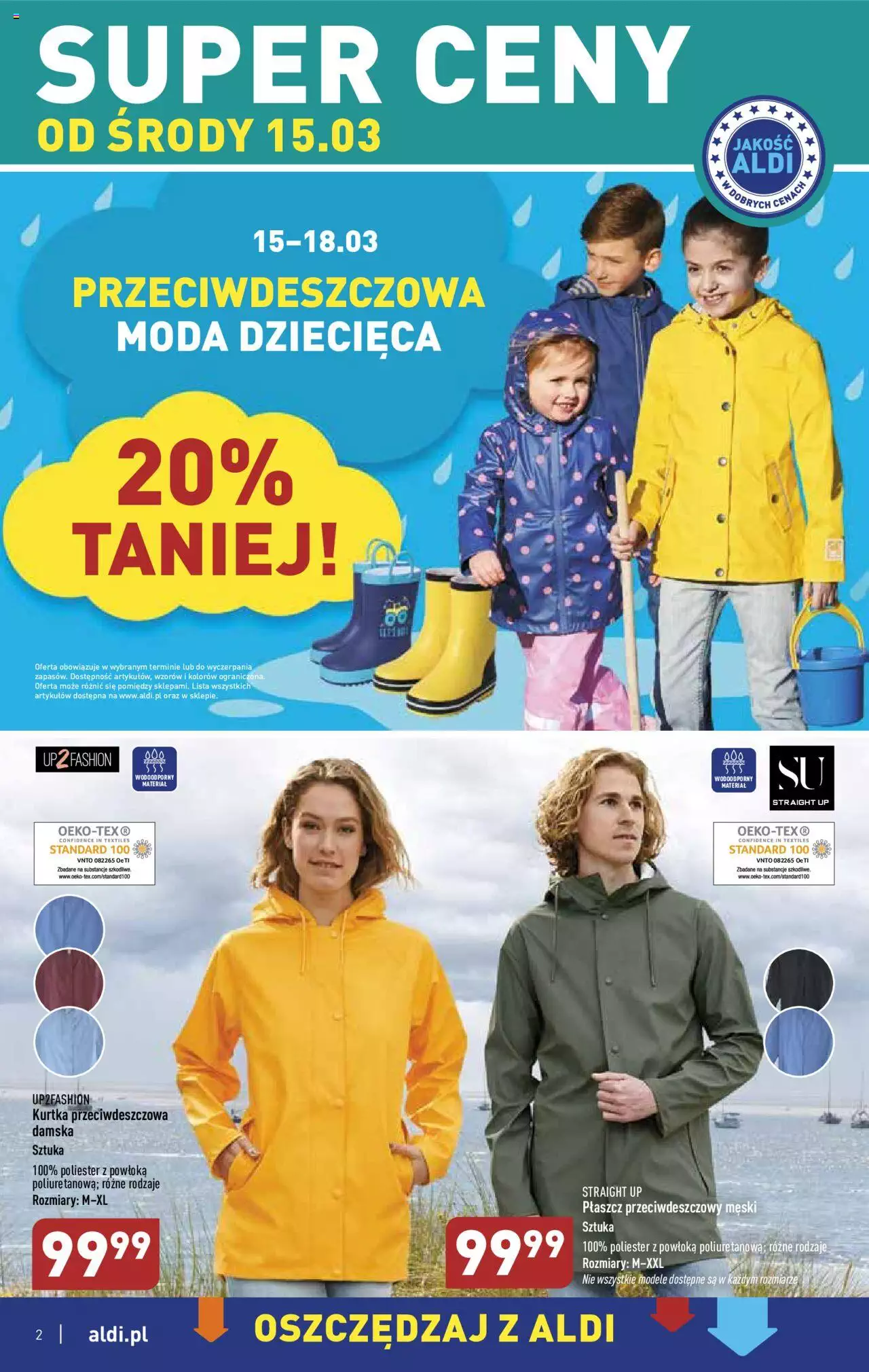 Aldi Gazetka Hity od Środy i od Soboty ważna od 15.03.2023 do 18.03.2023 strona 2