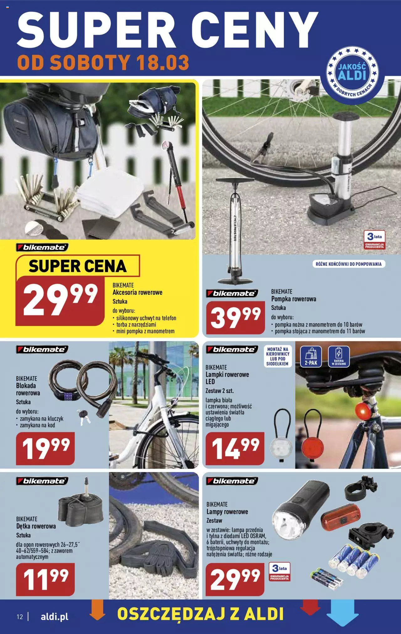 Aldi Gazetka Hity od Środy i od Soboty ważna od 15.03.2023 do 18.03.2023 strona 12