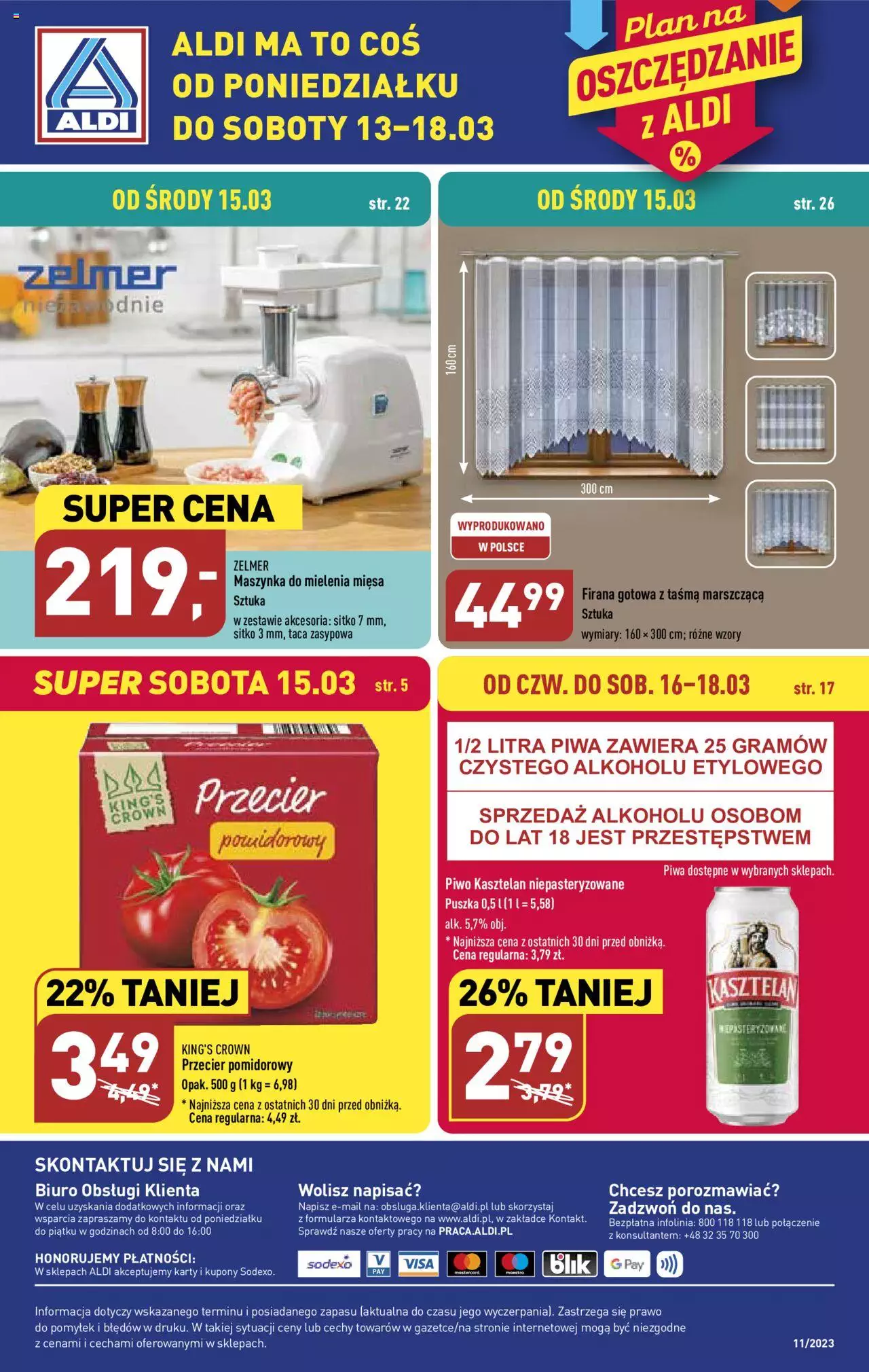 Aldi Gazetka Hity od Środy i od Soboty ważna od 15.03.2023 do 18.03.2023 strona 14
