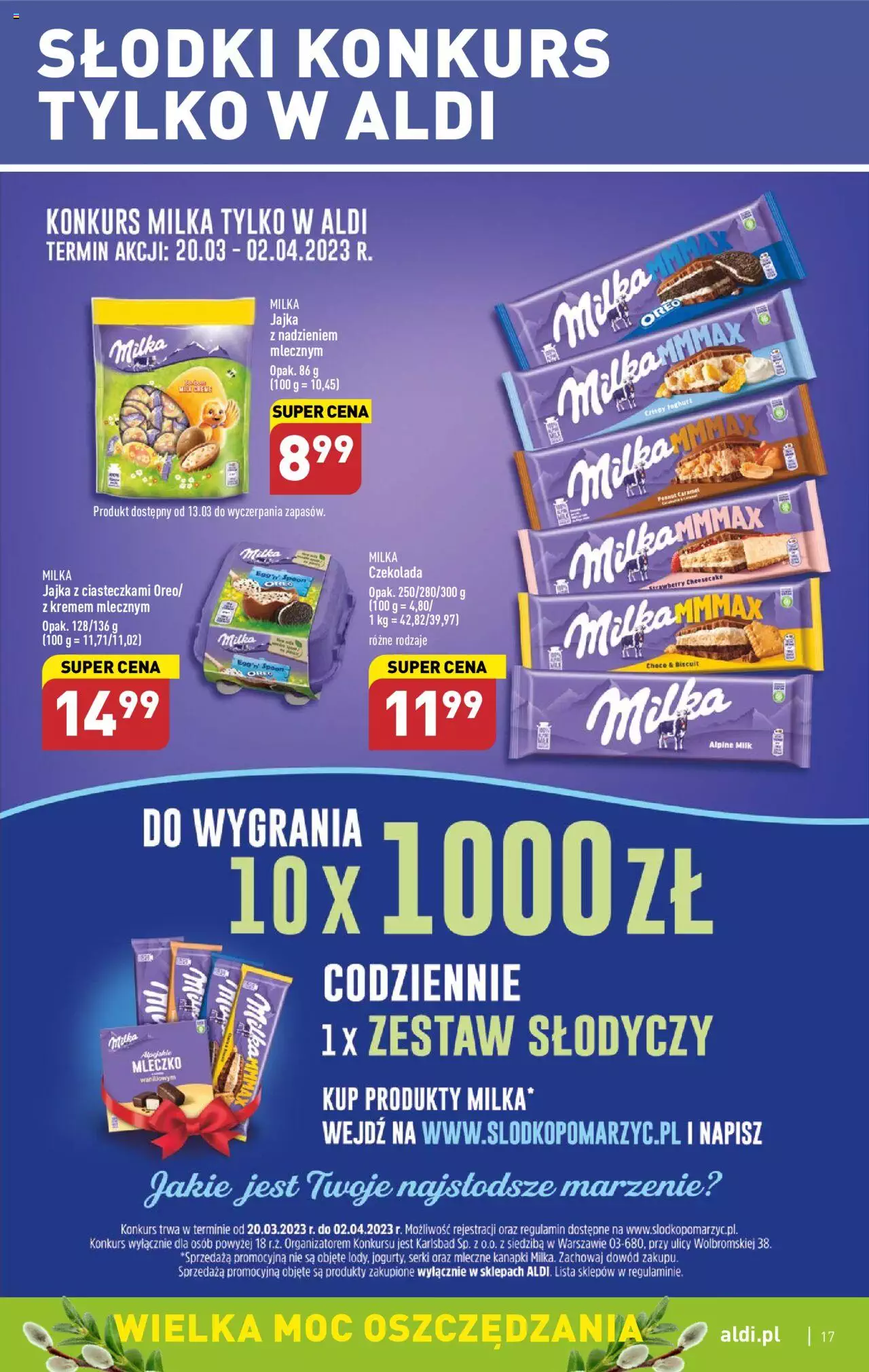 Aldi Gazetka Hity od Środy i od Soboty ważna  od 29.03.2023 do 01.04.2023 strona 17