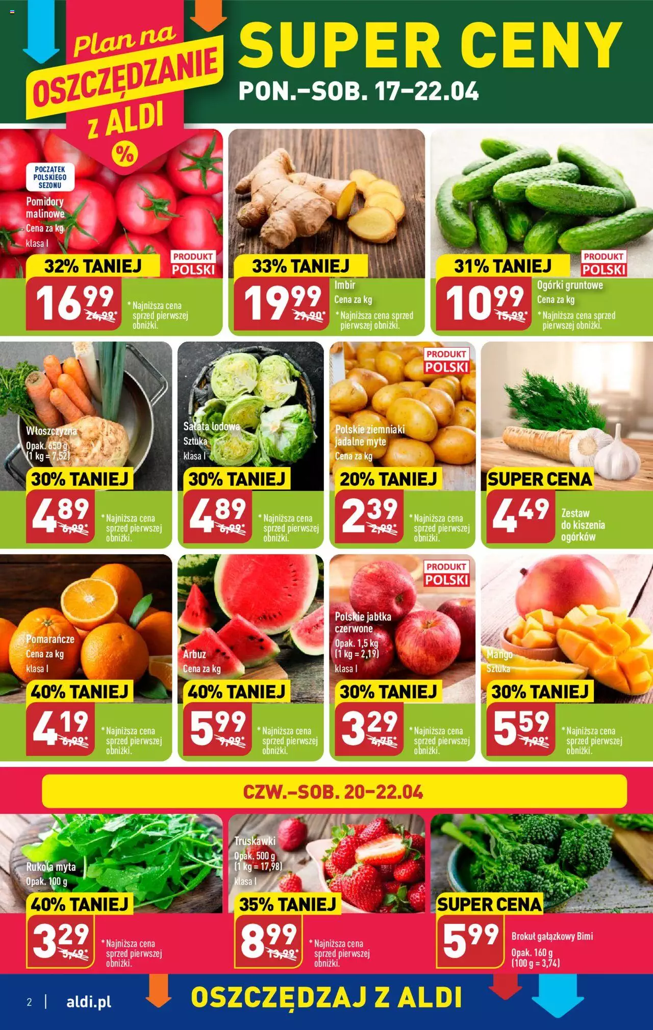 Aldi Gazetka  od 17.04.2023 do 22.04.2023 strona 2