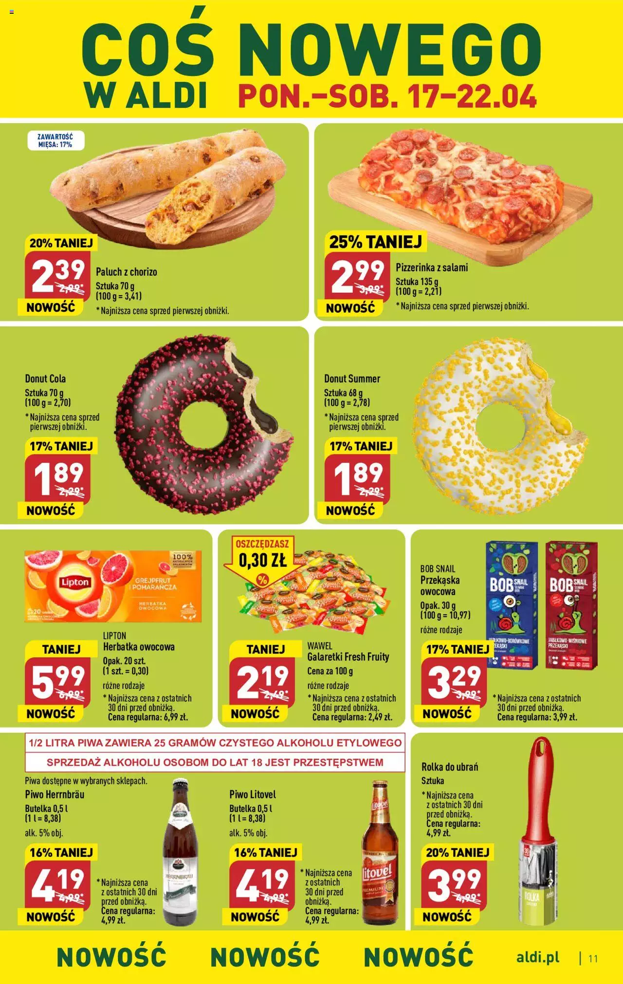 Aldi Gazetka  od 17.04.2023 do 22.04.2023 strona 11