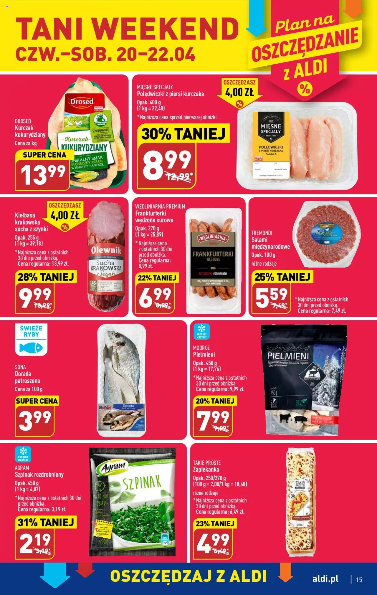 Aldi Gazetka  od 17.04.2023 do 22.04.2023 strona 15