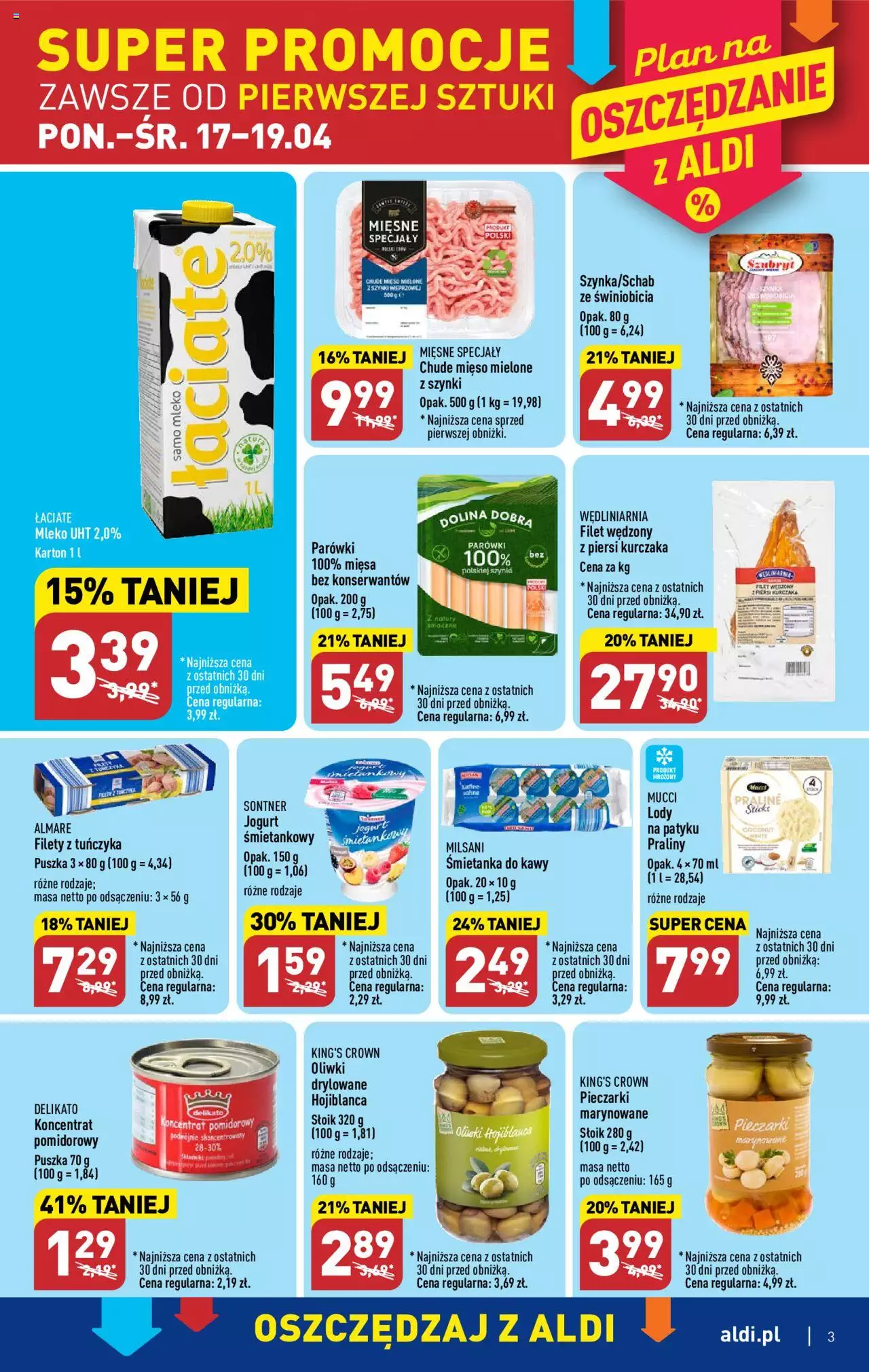 Aldi Gazetka  od 17.04.2023 do 22.04.2023 strona 3