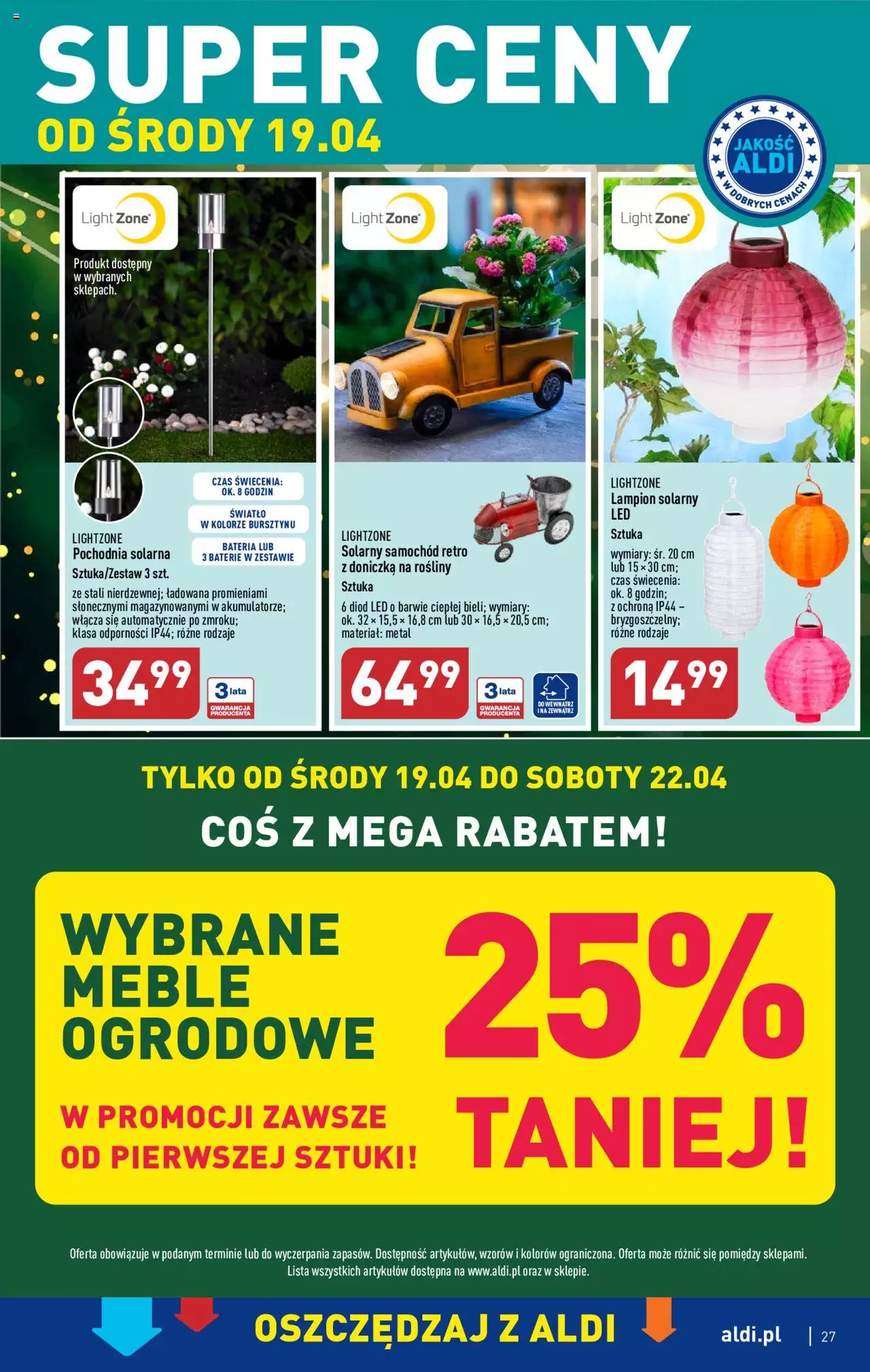 Aldi Gazetka  od 17.04.2023 do 22.04.2023 strona 27