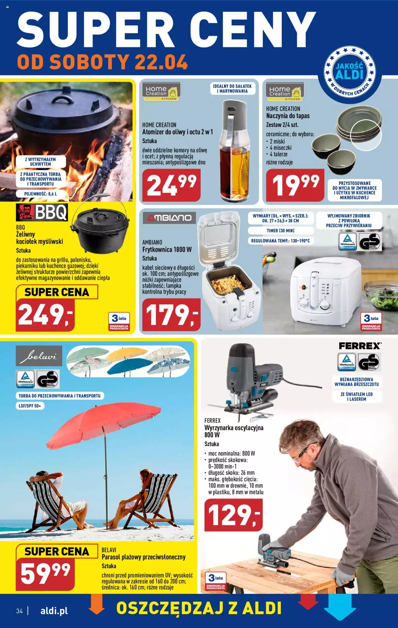 Aldi Gazetka  od 17.04.2023 do 22.04.2023 strona 34