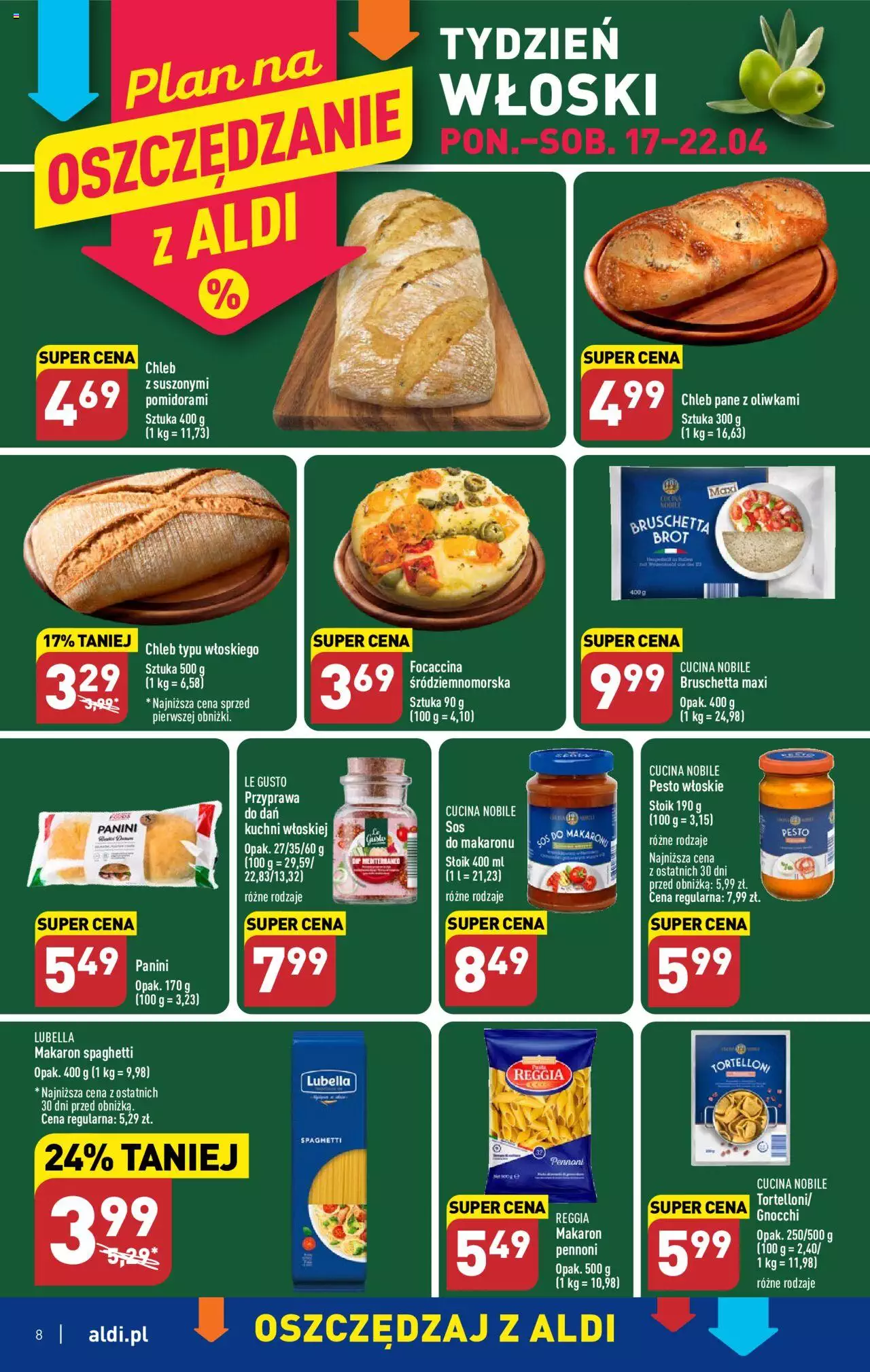 Aldi Gazetka  od 17.04.2023 do 22.04.2023 strona 8