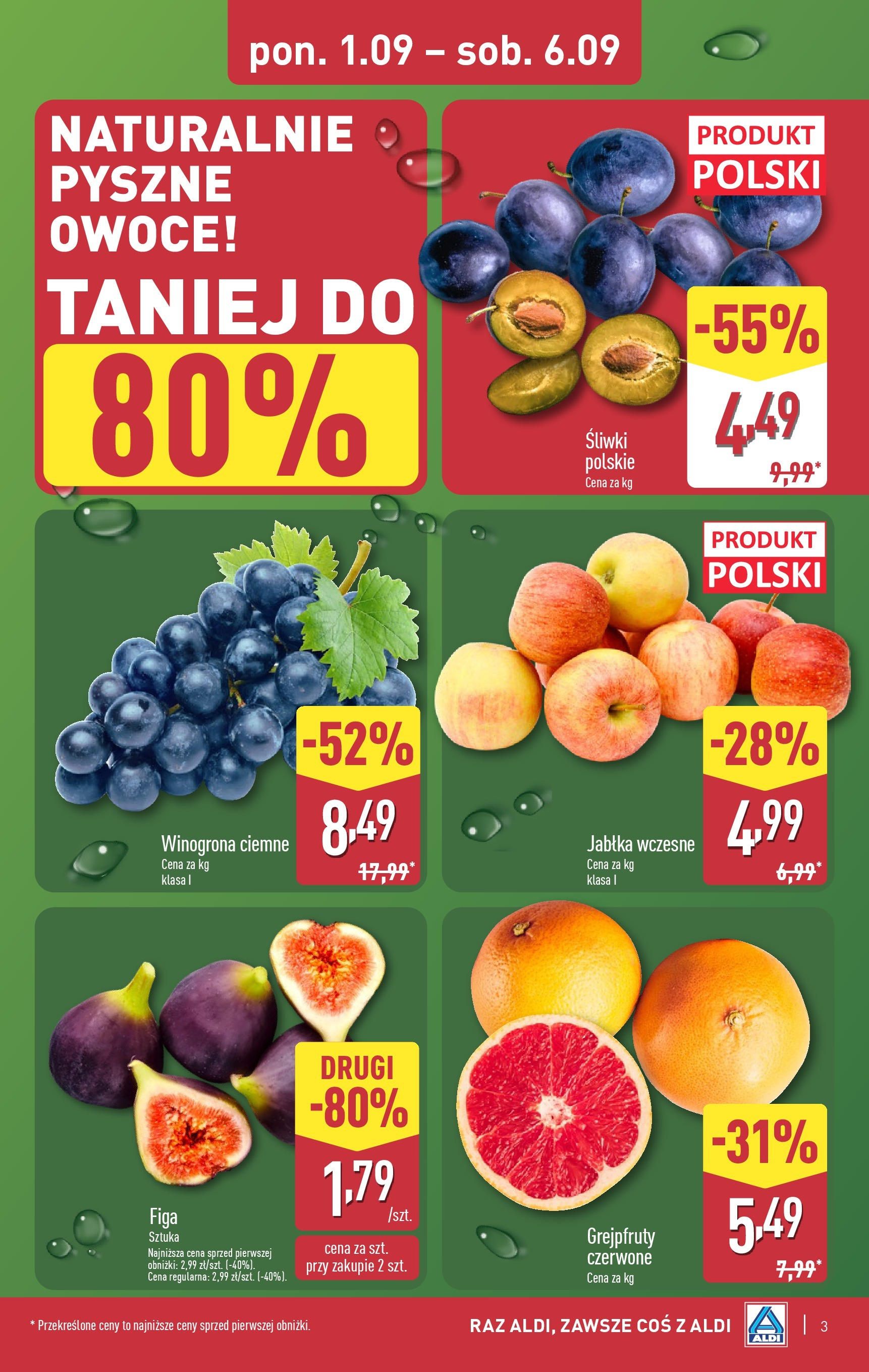 Aldi Gazetka ważna od  01.09.2025 do 06.09.2025 strona 3