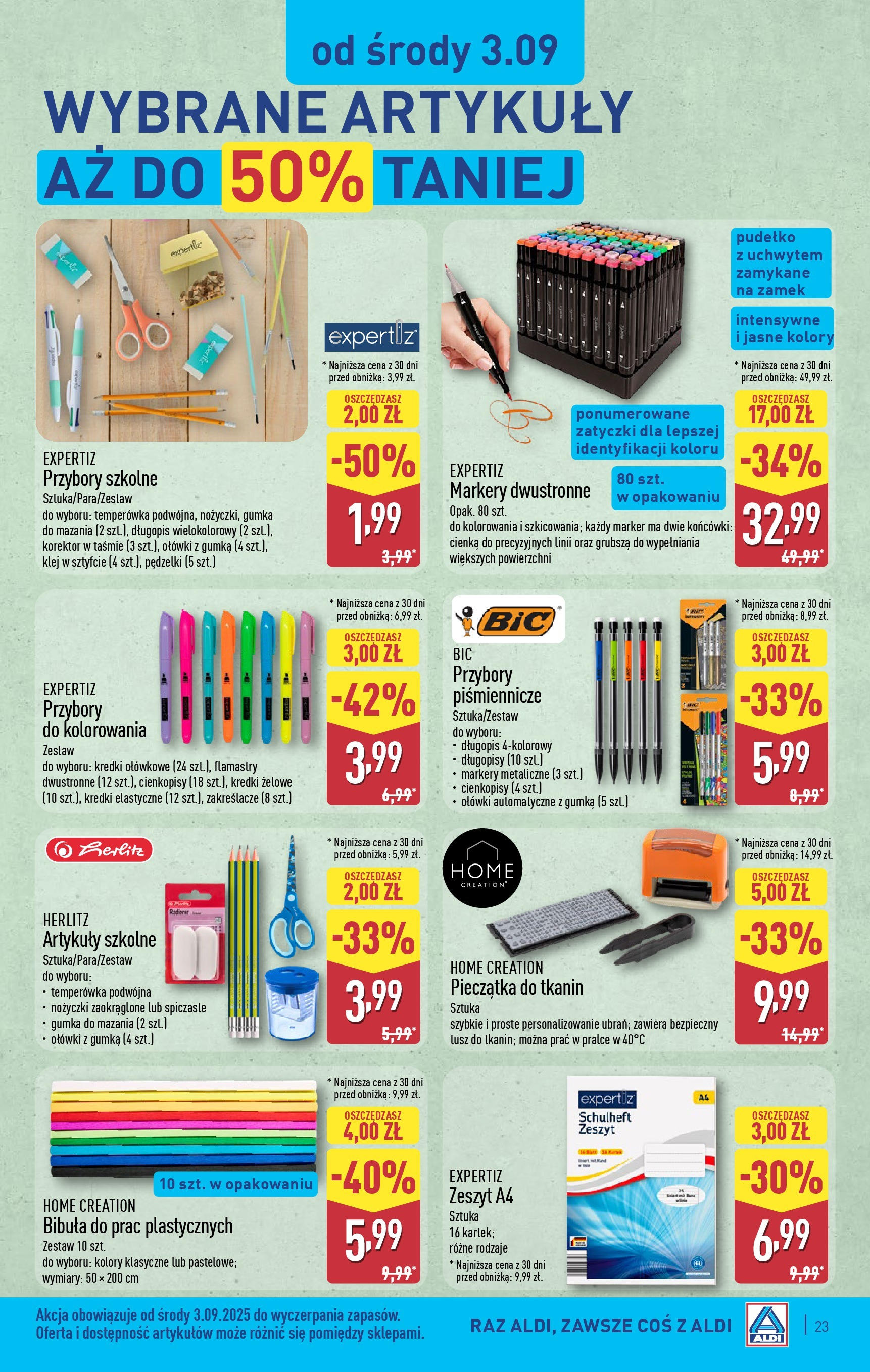 Aldi Gazetka ważna od  01.09.2025 do 06.09.2025 strona 25