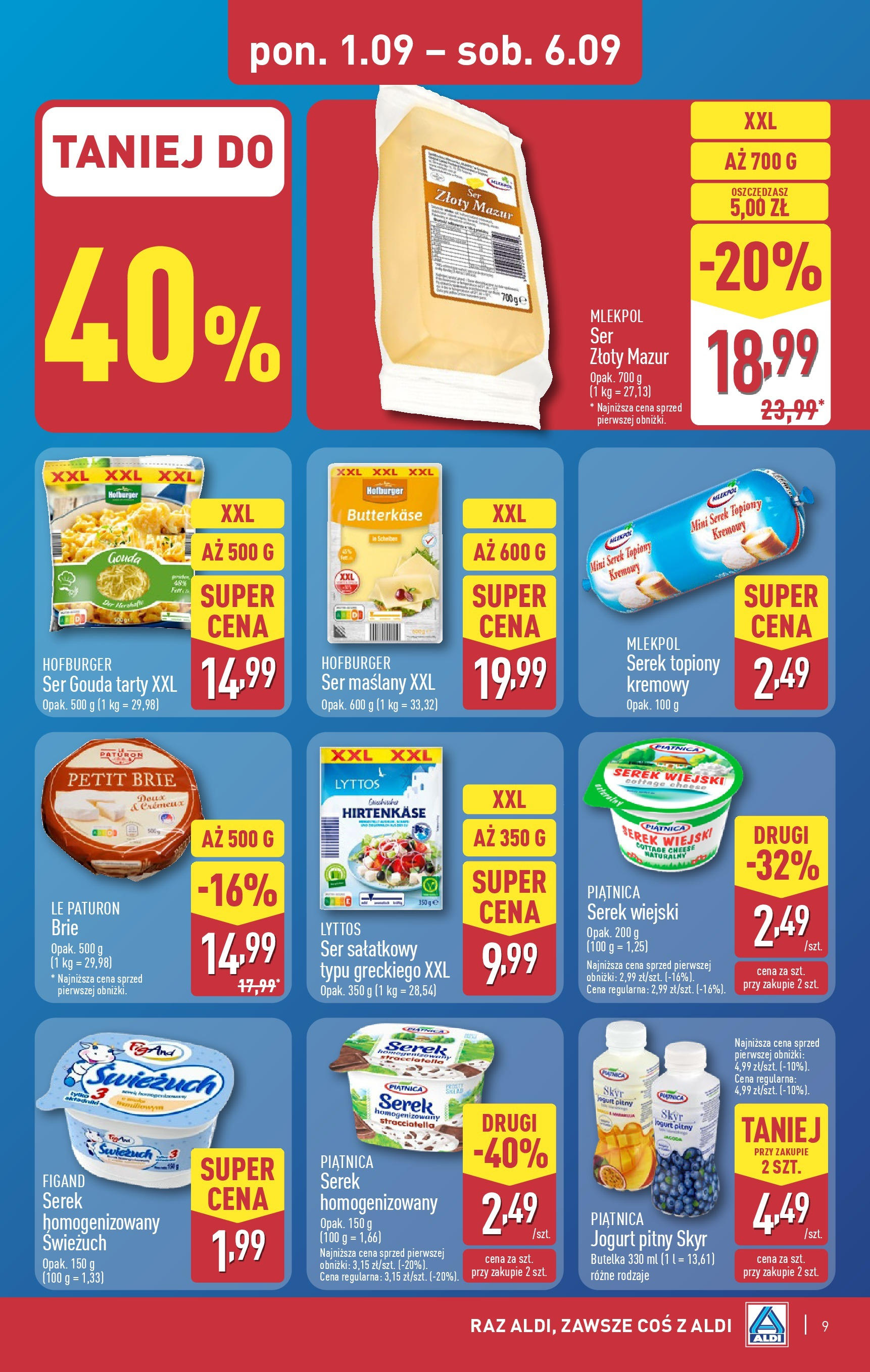 Aldi Gazetka ważna od  01.09.2025 do 06.09.2025 strona 9