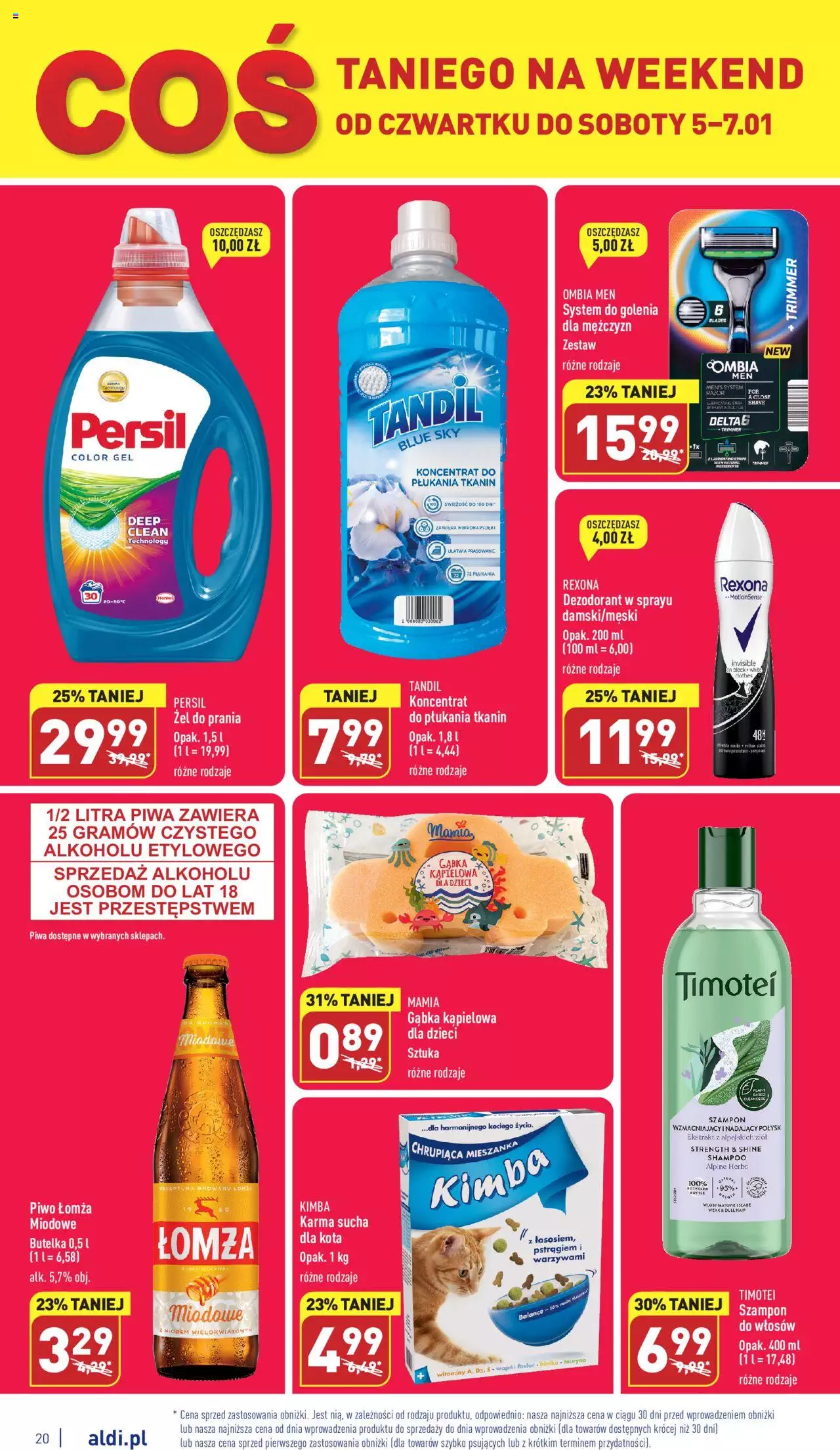 Aldi gazetka ważna od 02.01.2023 do 07.01.2023 strona 20