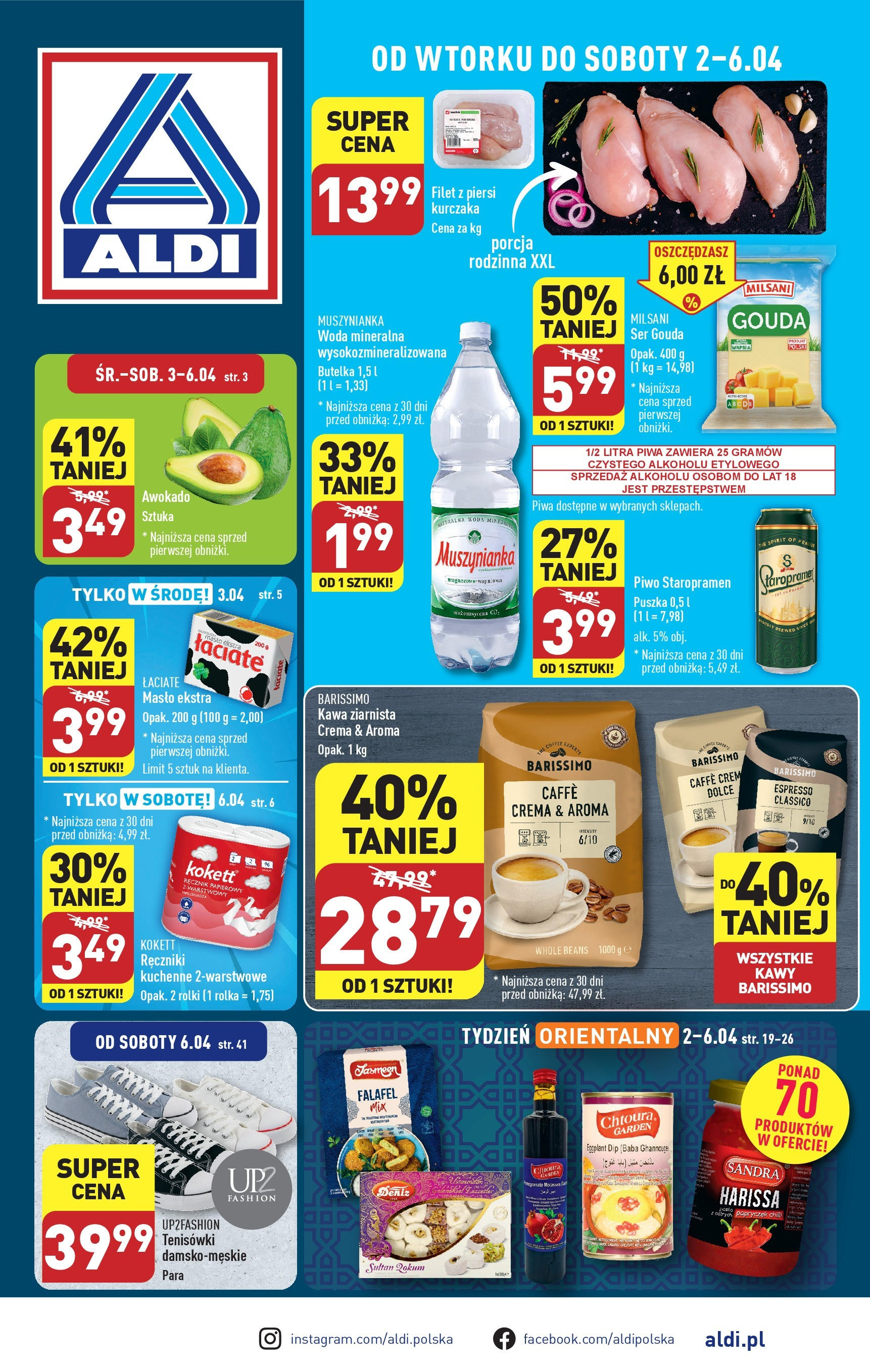 Aldi Gazetka ważna od 02.04.2024 do 06.04.2024 strona 1