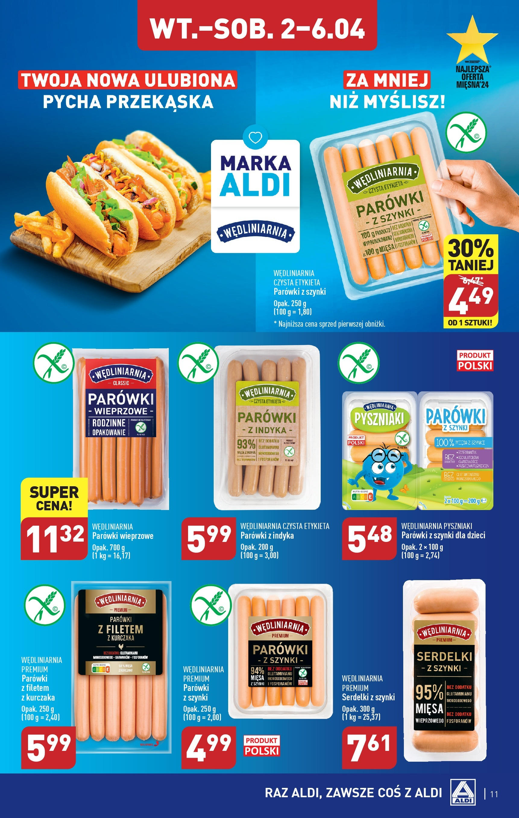 Aldi Gazetka ważna od 02.04.2024 do 06.04.2024 strona 11