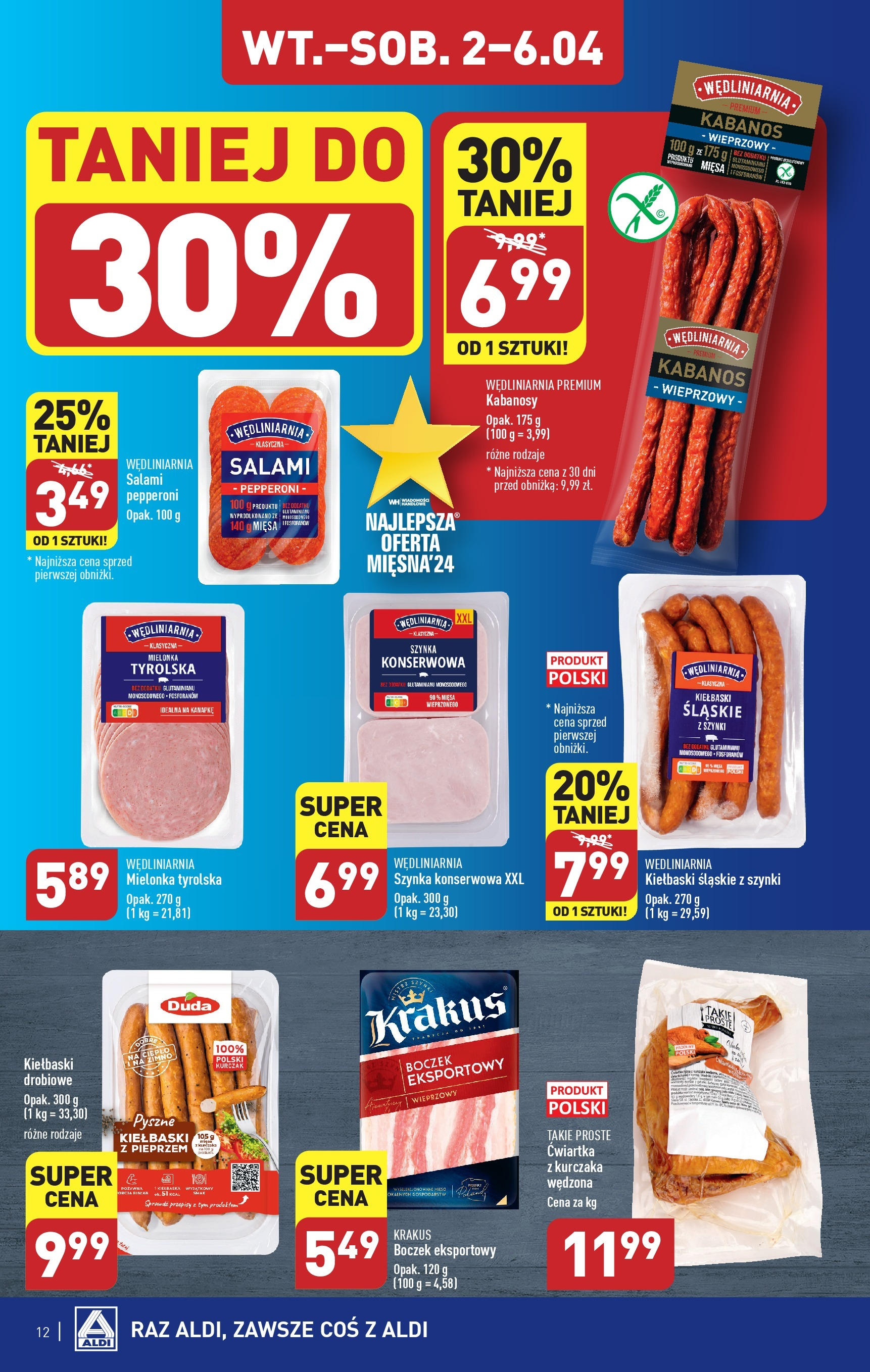 Aldi Gazetka ważna od 02.04.2024 do 06.04.2024 strona 12