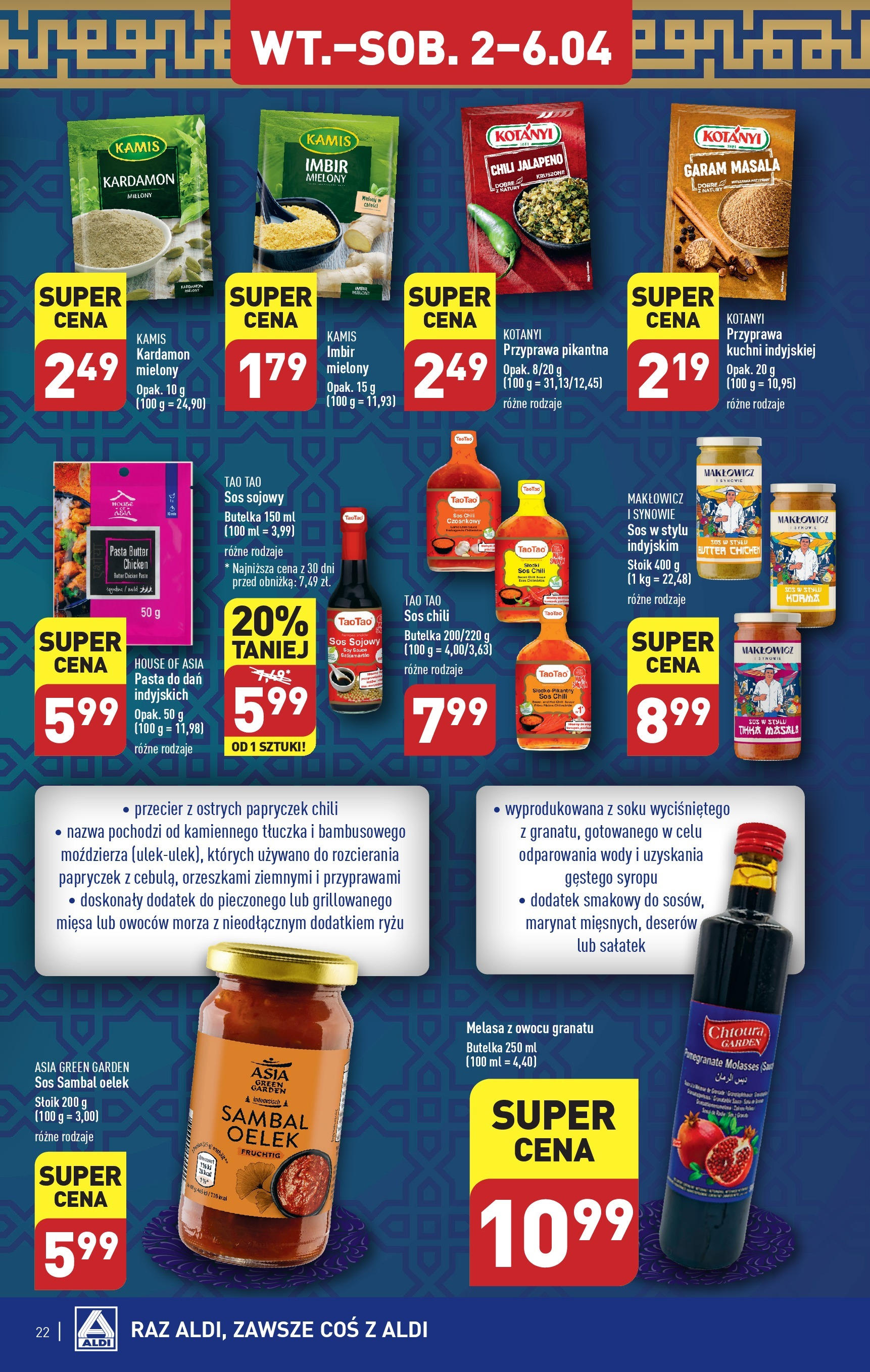 Aldi Gazetka ważna od 02.04.2024 do 06.04.2024 strona 22