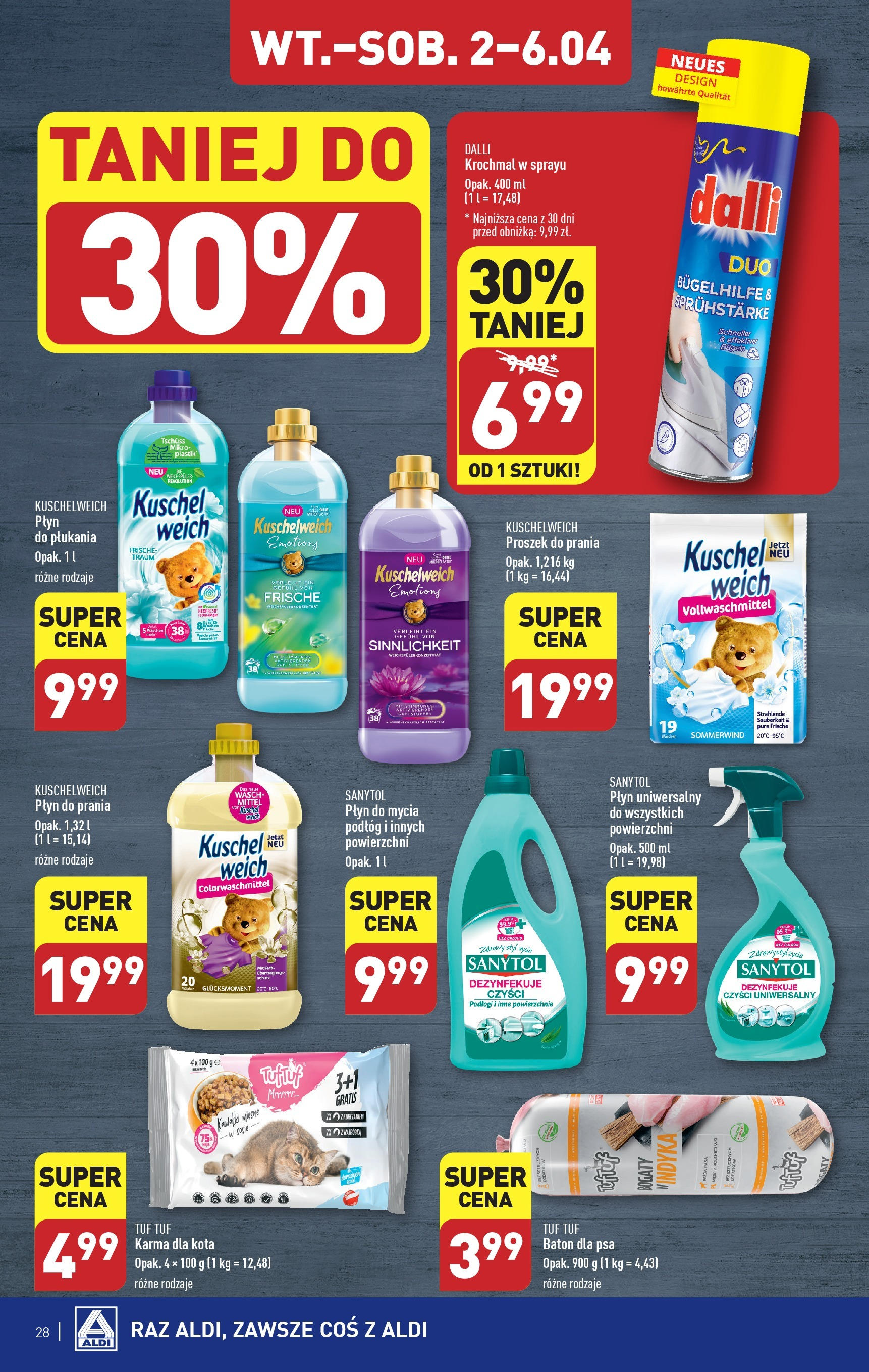 Aldi Gazetka ważna od 02.04.2024 do 06.04.2024 strona 28
