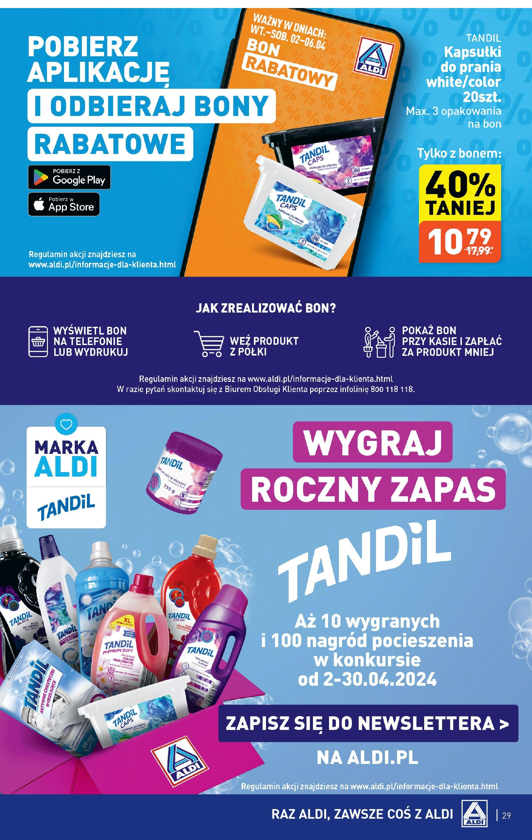 Aldi Gazetka ważna od 02.04.2024 do 06.04.2024 strona 29