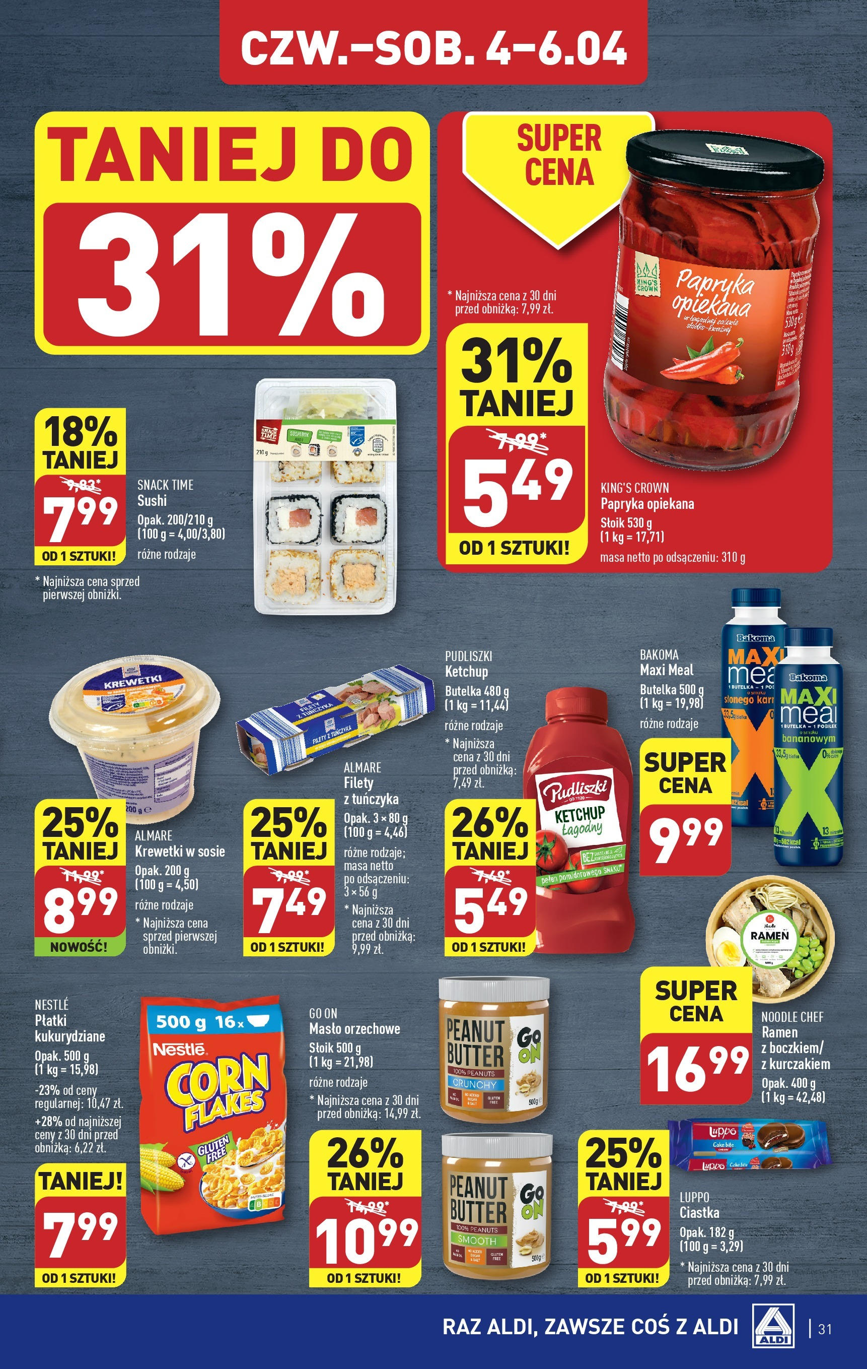 Aldi Gazetka ważna od 02.04.2024 do 06.04.2024 strona 31