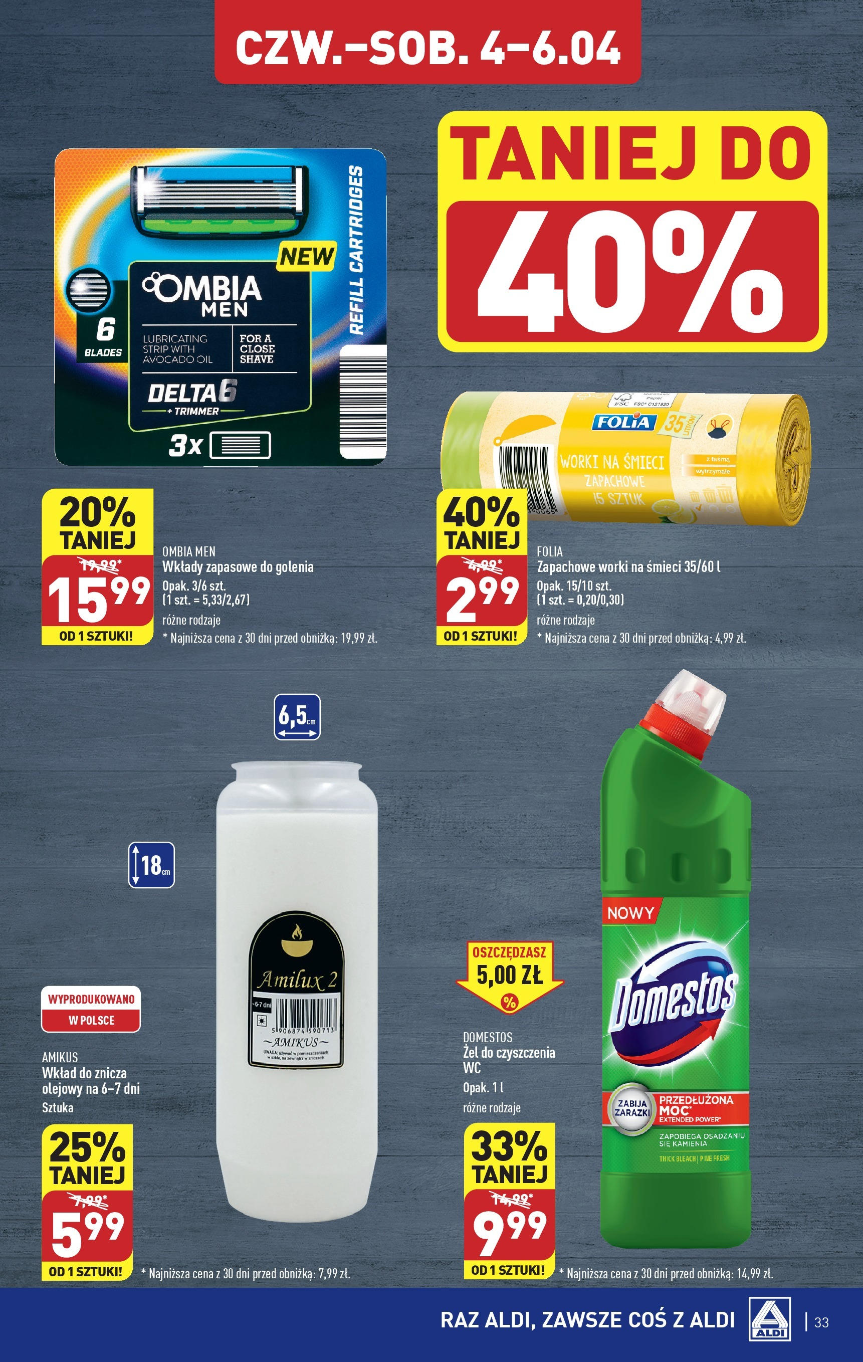 Aldi Gazetka ważna od 02.04.2024 do 06.04.2024 strona 33