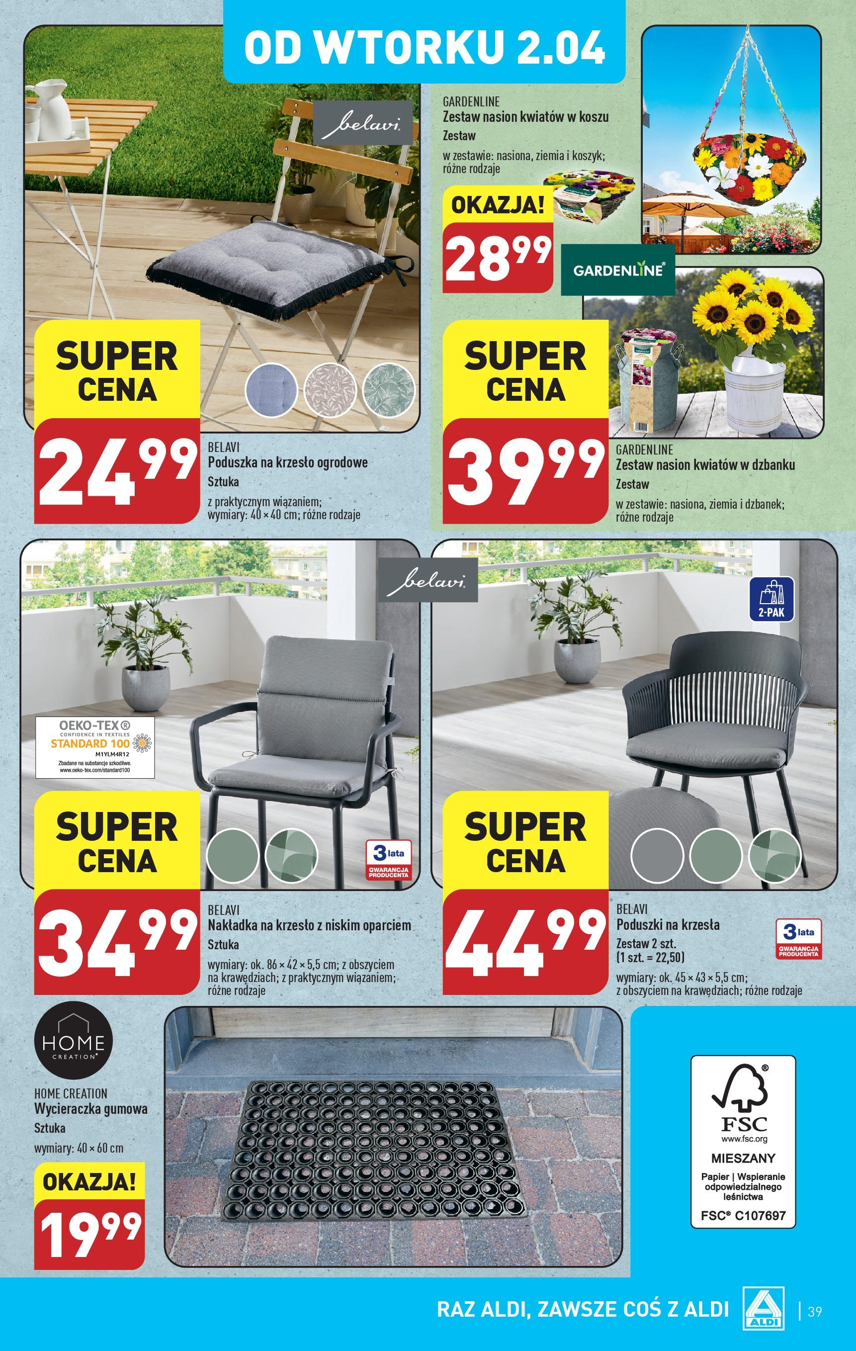 Aldi Gazetka ważna od 02.04.2024 do 06.04.2024 strona 39