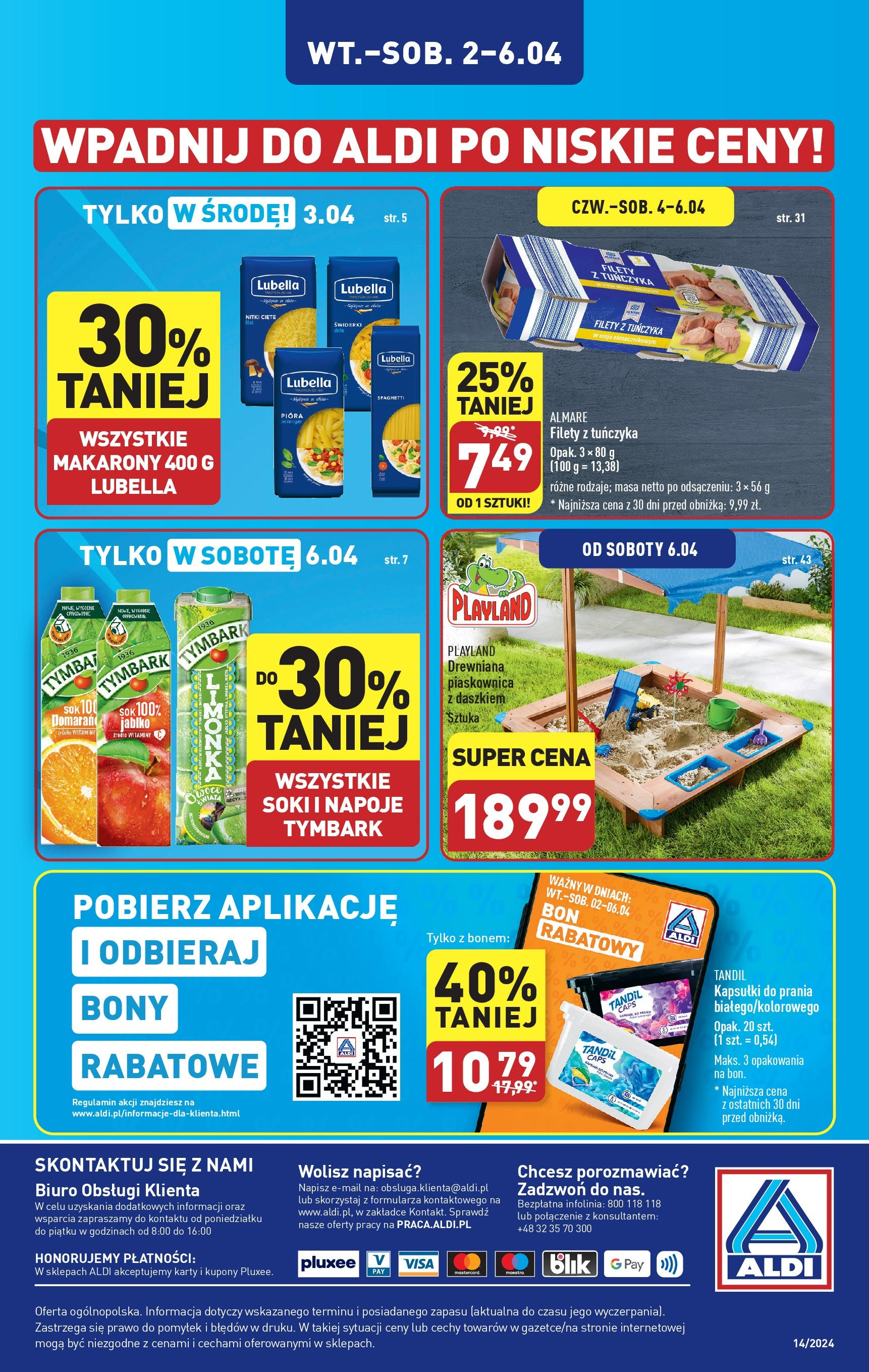 Aldi Gazetka ważna od 02.04.2024 do 06.04.2024 strona 46