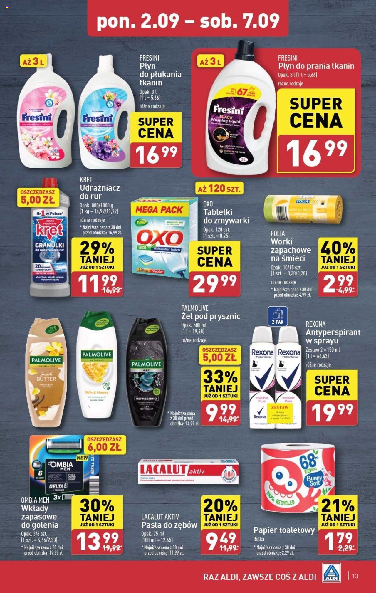 Aldi Gazetka ważna od 02.09.2024 do 07.09.2024 strona 13