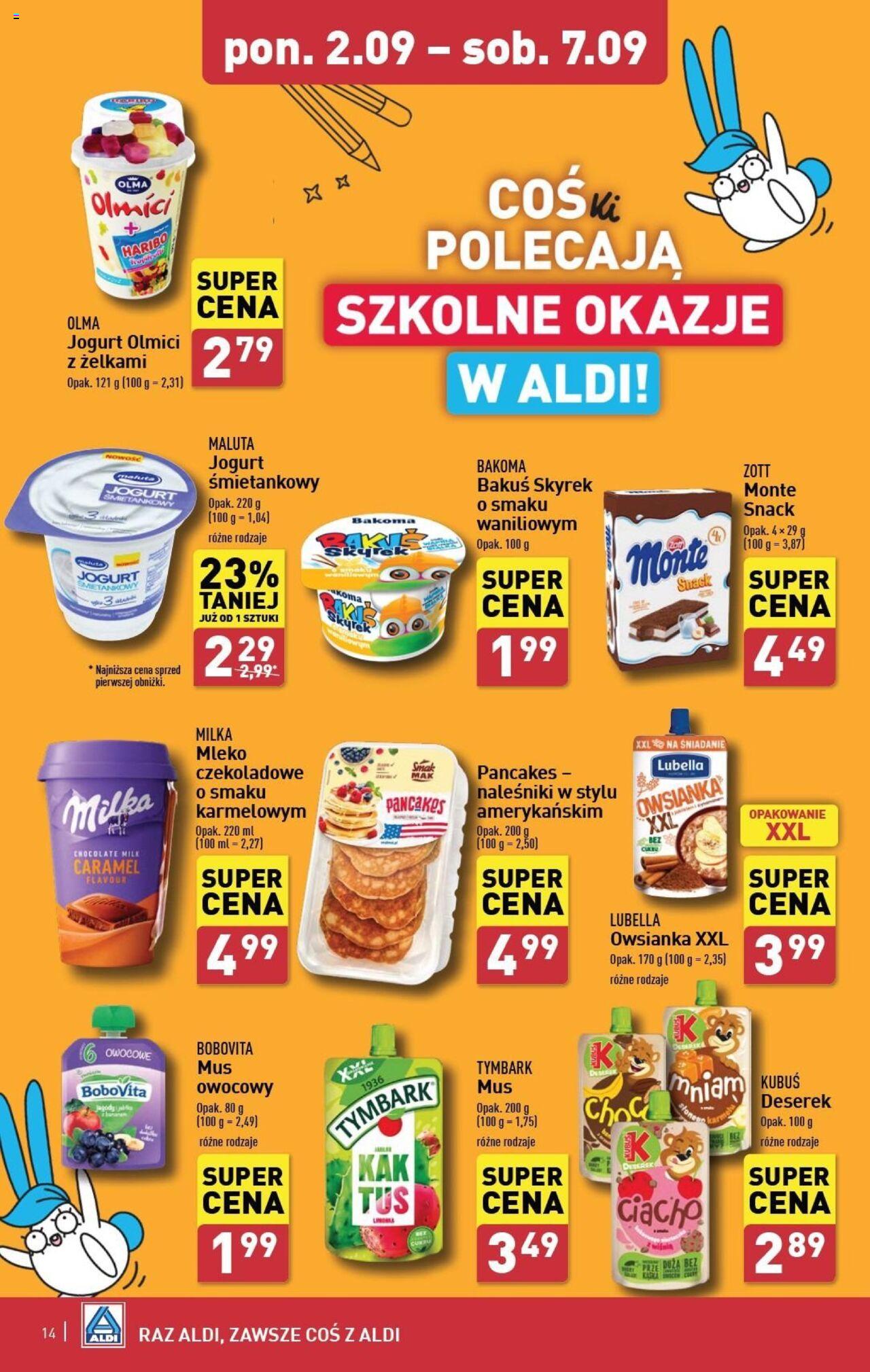 Aldi Gazetka ważna od 02.09.2024 do 07.09.2024 strona 14