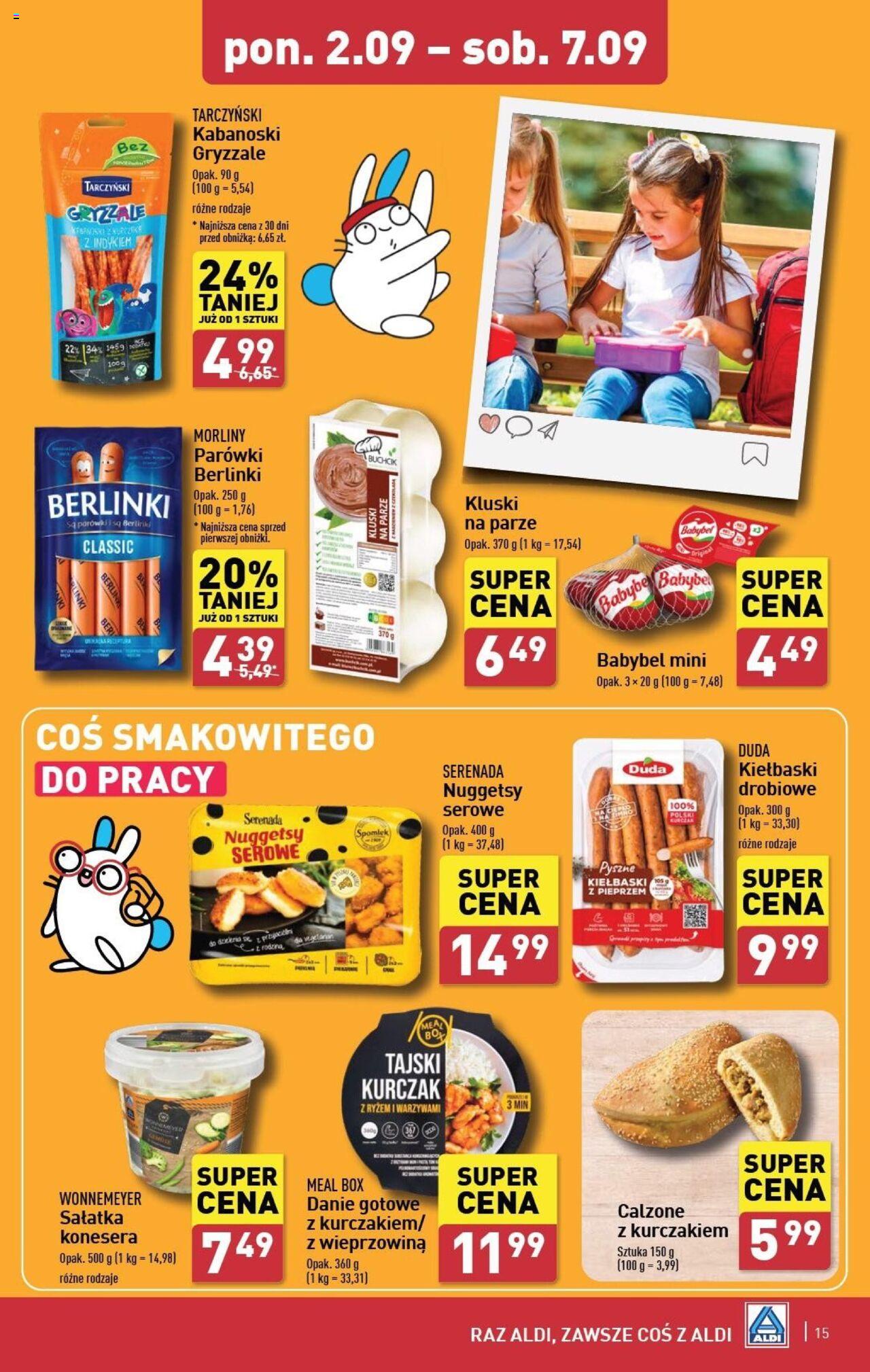 Aldi Gazetka ważna od 02.09.2024 do 07.09.2024 strona 15