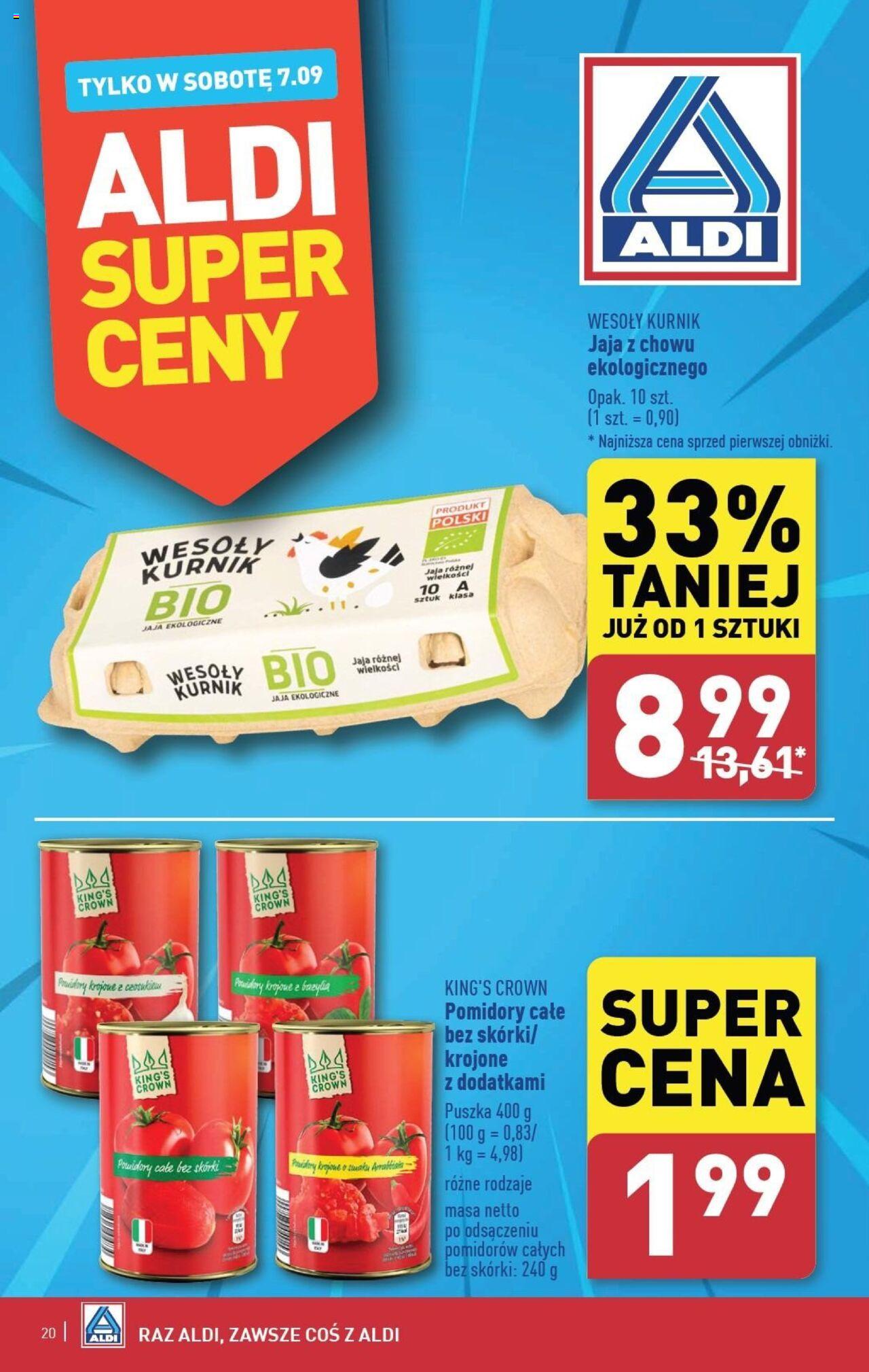Aldi Gazetka ważna od 02.09.2024 do 07.09.2024 strona 20