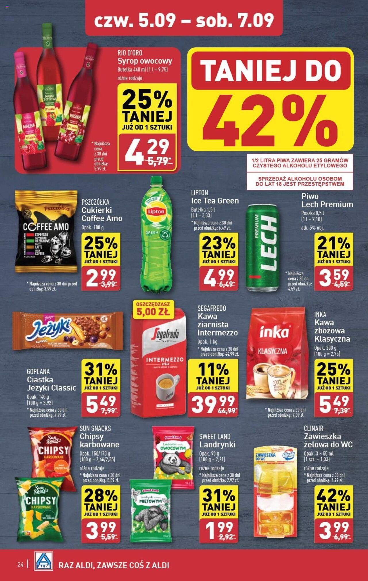 Aldi Gazetka ważna od 02.09.2024 do 07.09.2024 strona 24