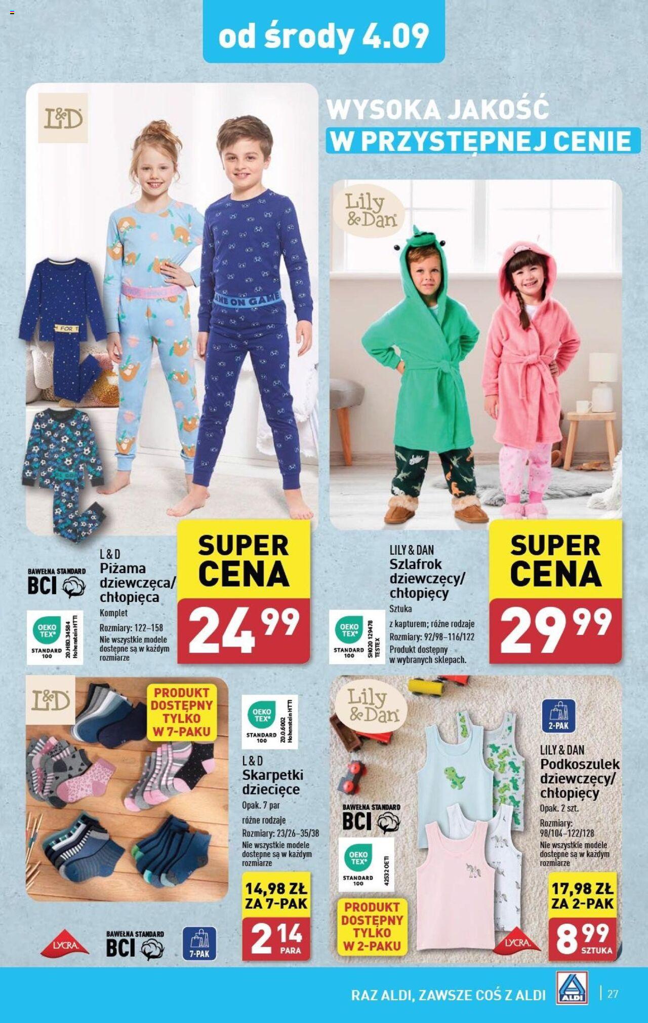 Aldi Gazetka ważna od 02.09.2024 do 07.09.2024 strona 27