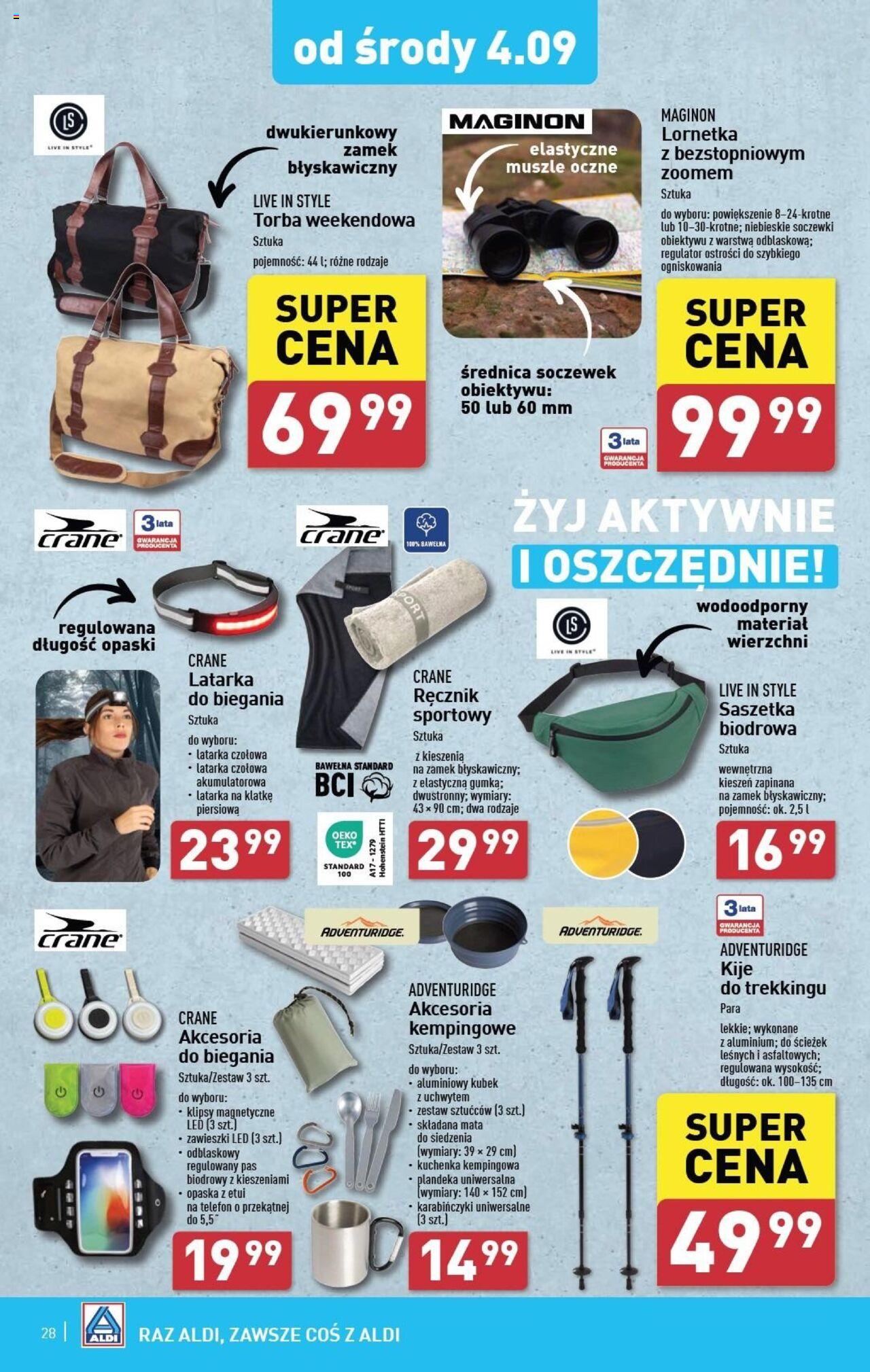 Aldi Gazetka ważna od 02.09.2024 do 07.09.2024 strona 28
