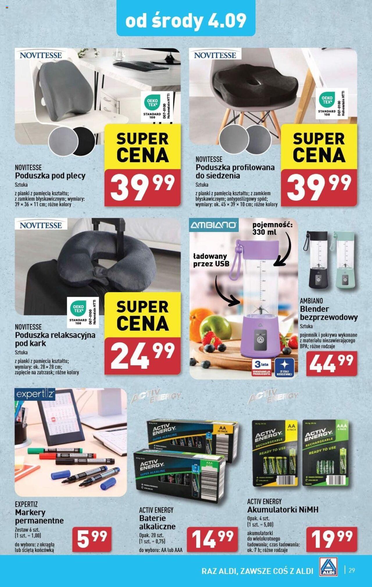 Aldi Gazetka ważna od 02.09.2024 do 07.09.2024 strona 29