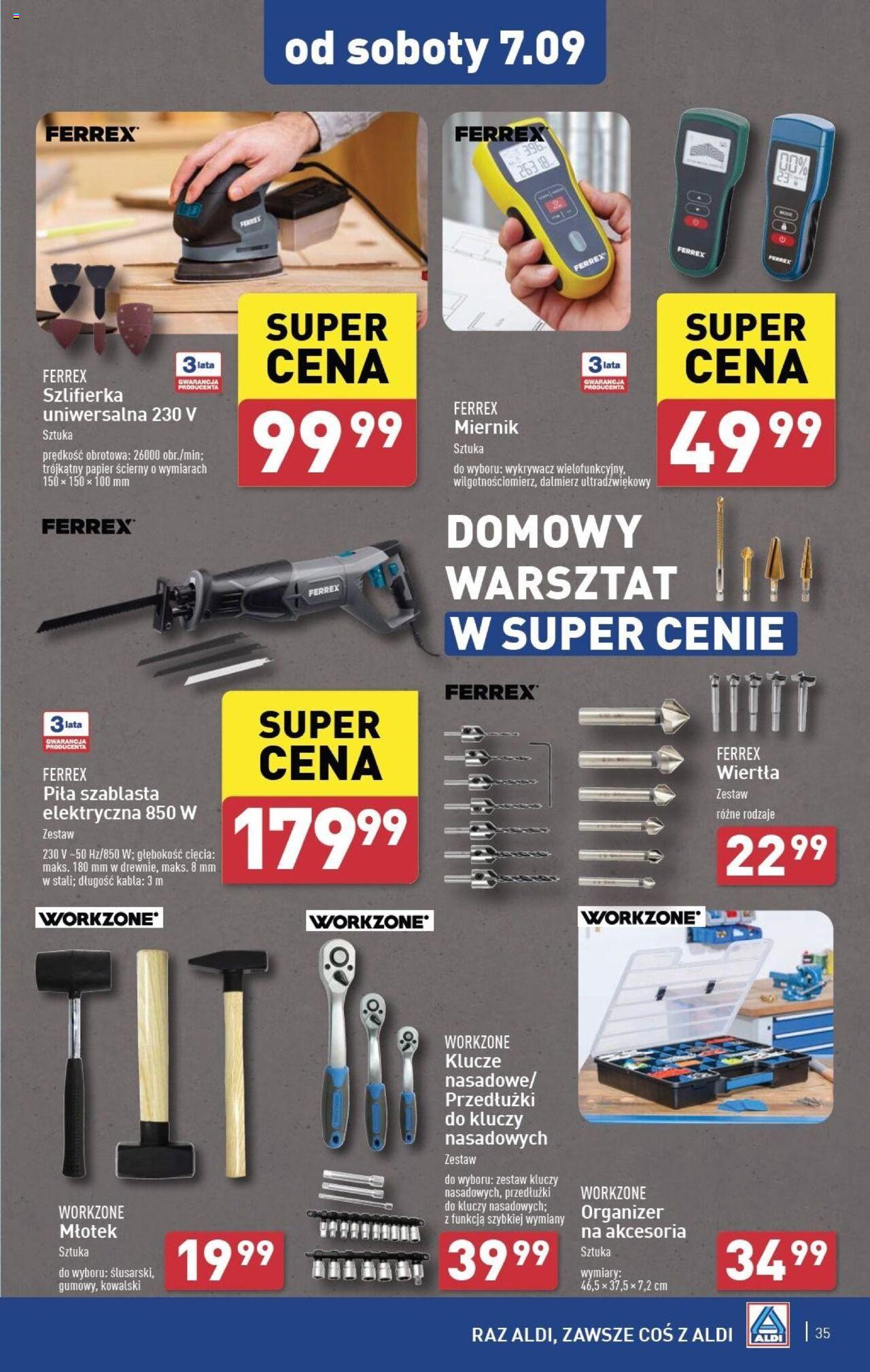 Aldi Gazetka ważna od 02.09.2024 do 07.09.2024 strona 35