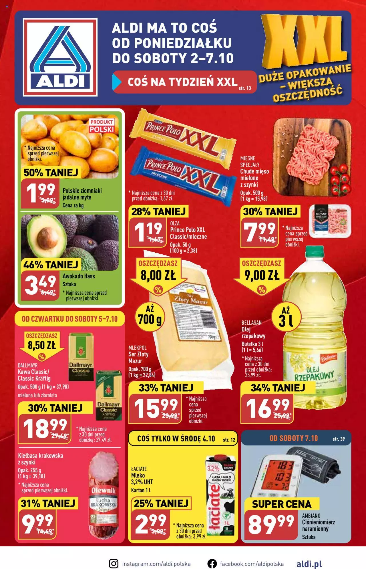 Aldi Gazetka ważna od 02.10.2023 do 07.10.2023 strona 1