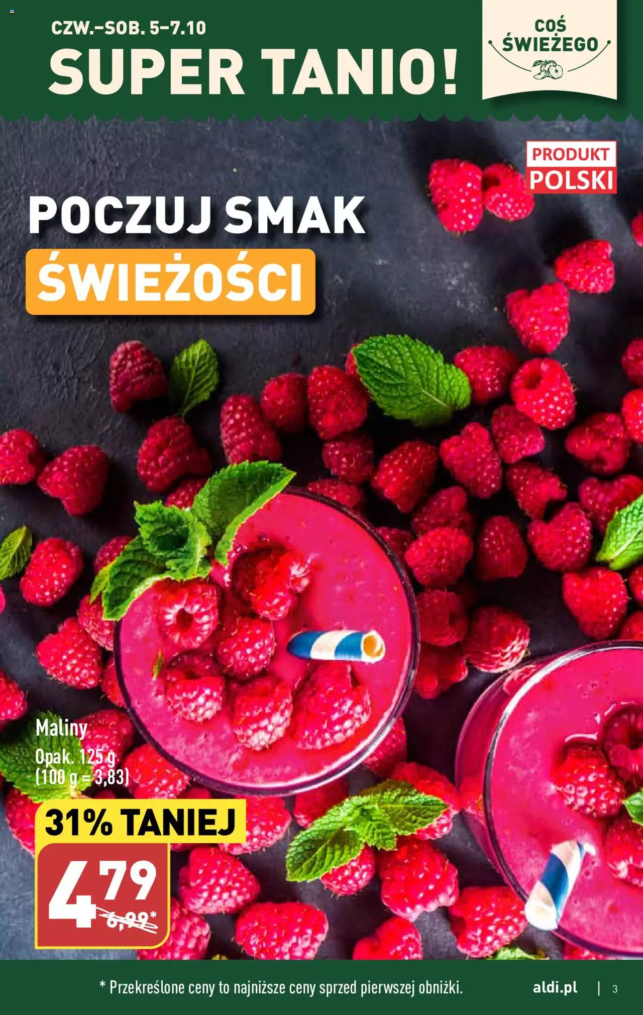 Aldi Gazetka ważna od 02.10.2023 do 07.10.2023 strona 3