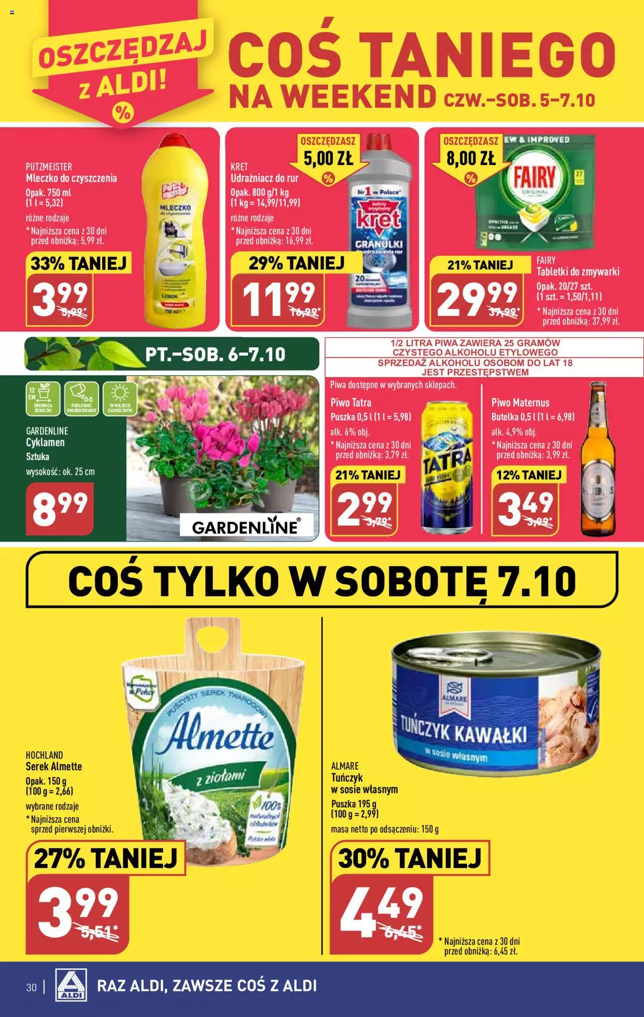 Aldi Gazetka ważna od 02.10.2023 do 07.10.2023 strona 30